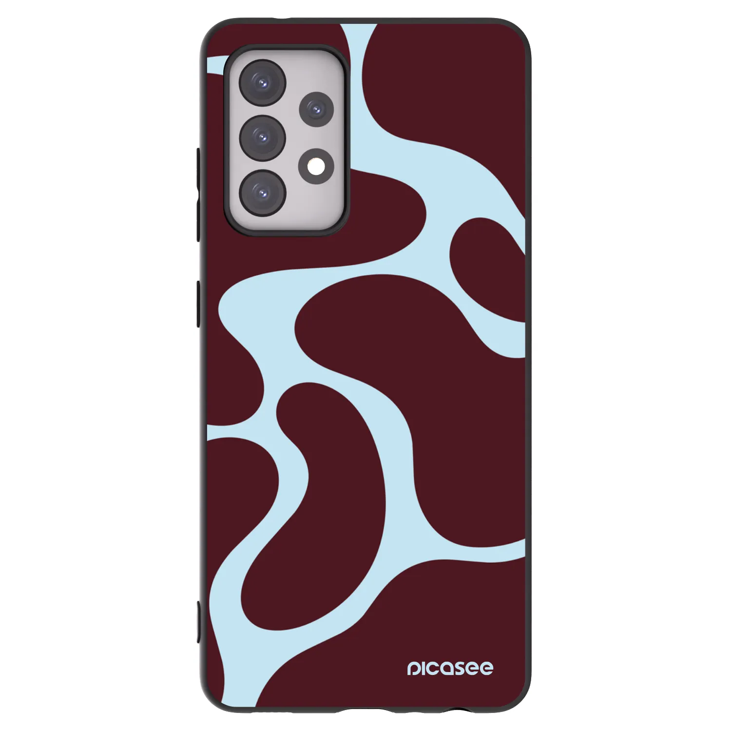 Picasee husă neagră din silicon pentru Samsung Galaxy A52s 5G A528B - Soft Detour