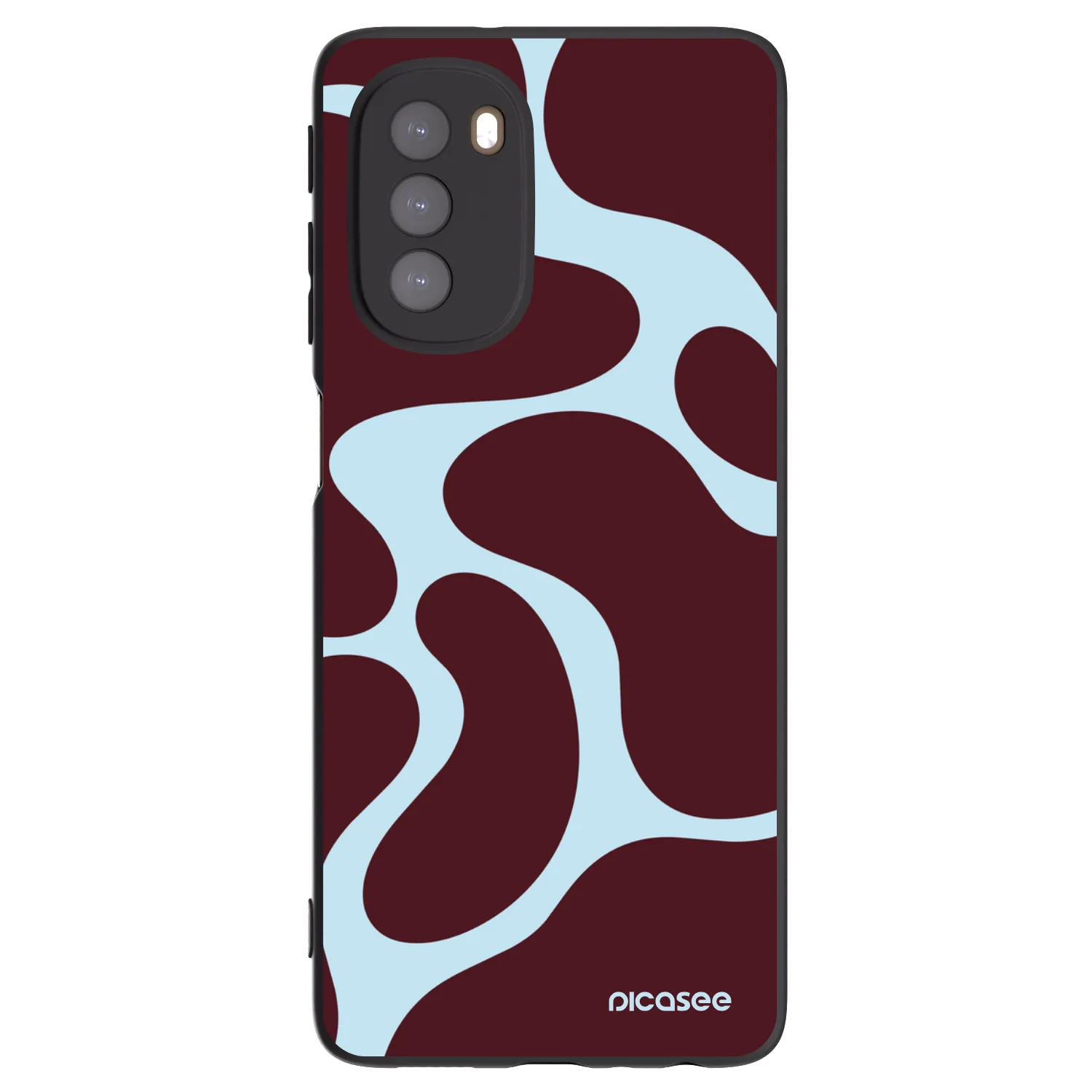 Picasee husă neagră din silicon pentru Motorola Moto G51 - Soft Detour