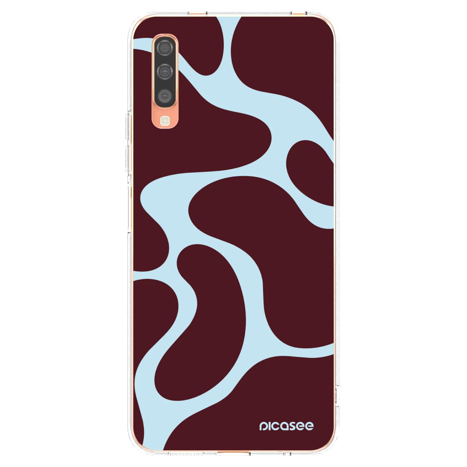Picasee husă transparentă din silicon pentru Samsung Galaxy A70 A705F - Soft Detour