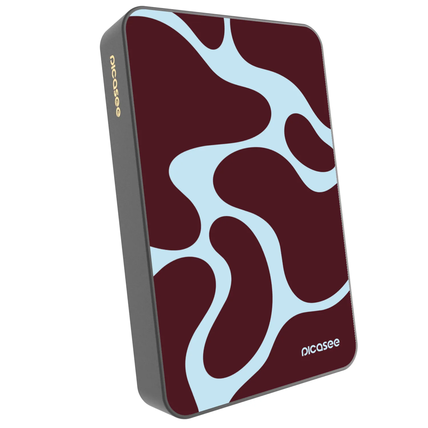 Picasee Powerbank cu MagSafe 10 000 mAh Gri - Soft Detour