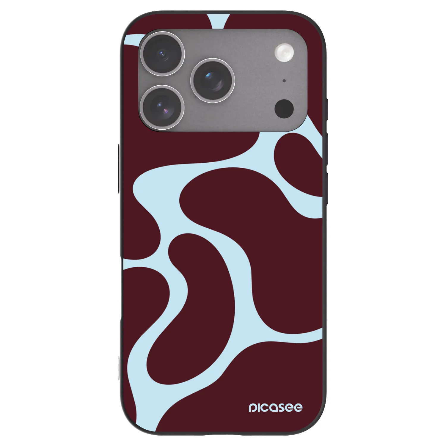 Picasee husă neagră din silicon pentru Apple iPhone 18 Pro - Soft Detour