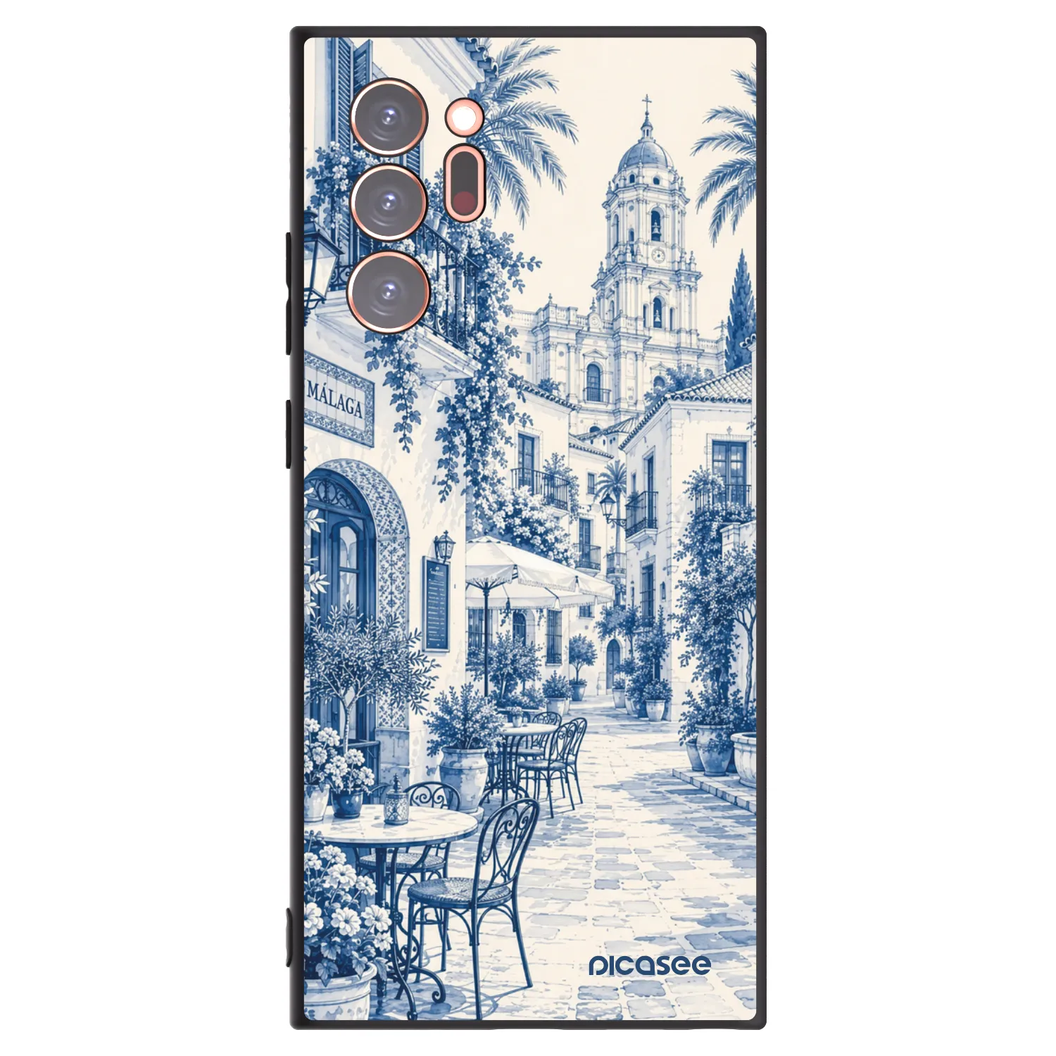 Picasee husă neagră din silicon pentru Samsung Galaxy Note 20 Ultra - Calle Azul