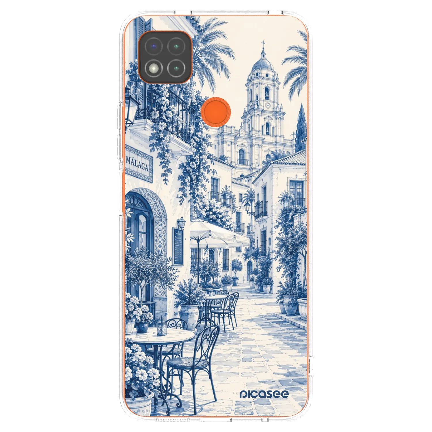 Picasee husă transparentă din silicon pentru Xiaomi Redmi 9C - Calle Azul
