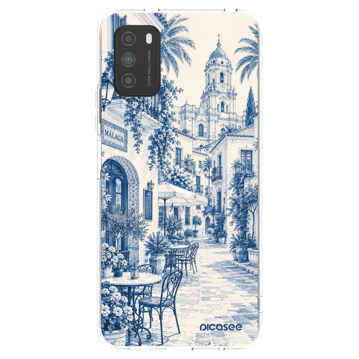 Picasee husă transparentă din silicon pentru Xiaomi Poco M3 - Calle Azul