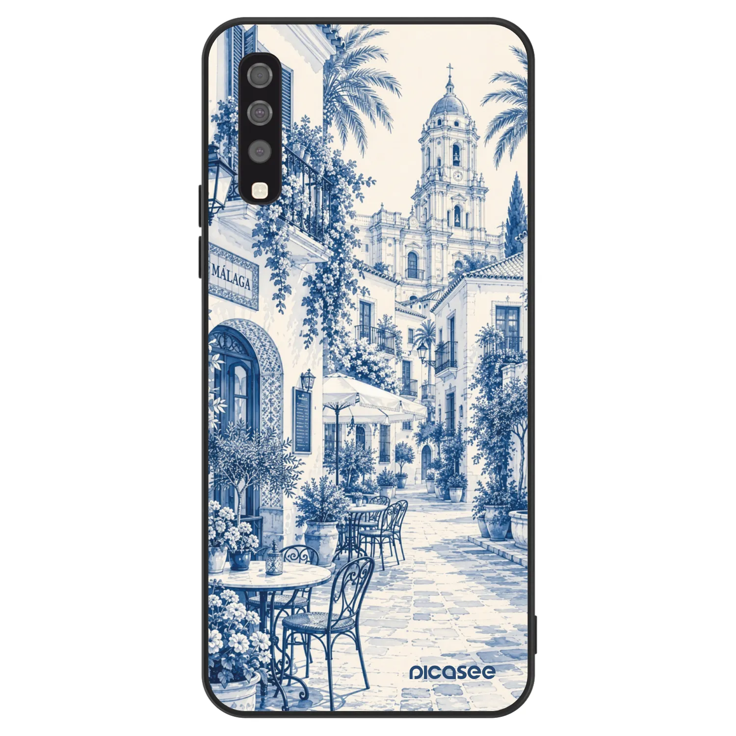 Picasee ULTIMATE CASE pentru Samsung Galaxy A70 A705F - Calle Azul