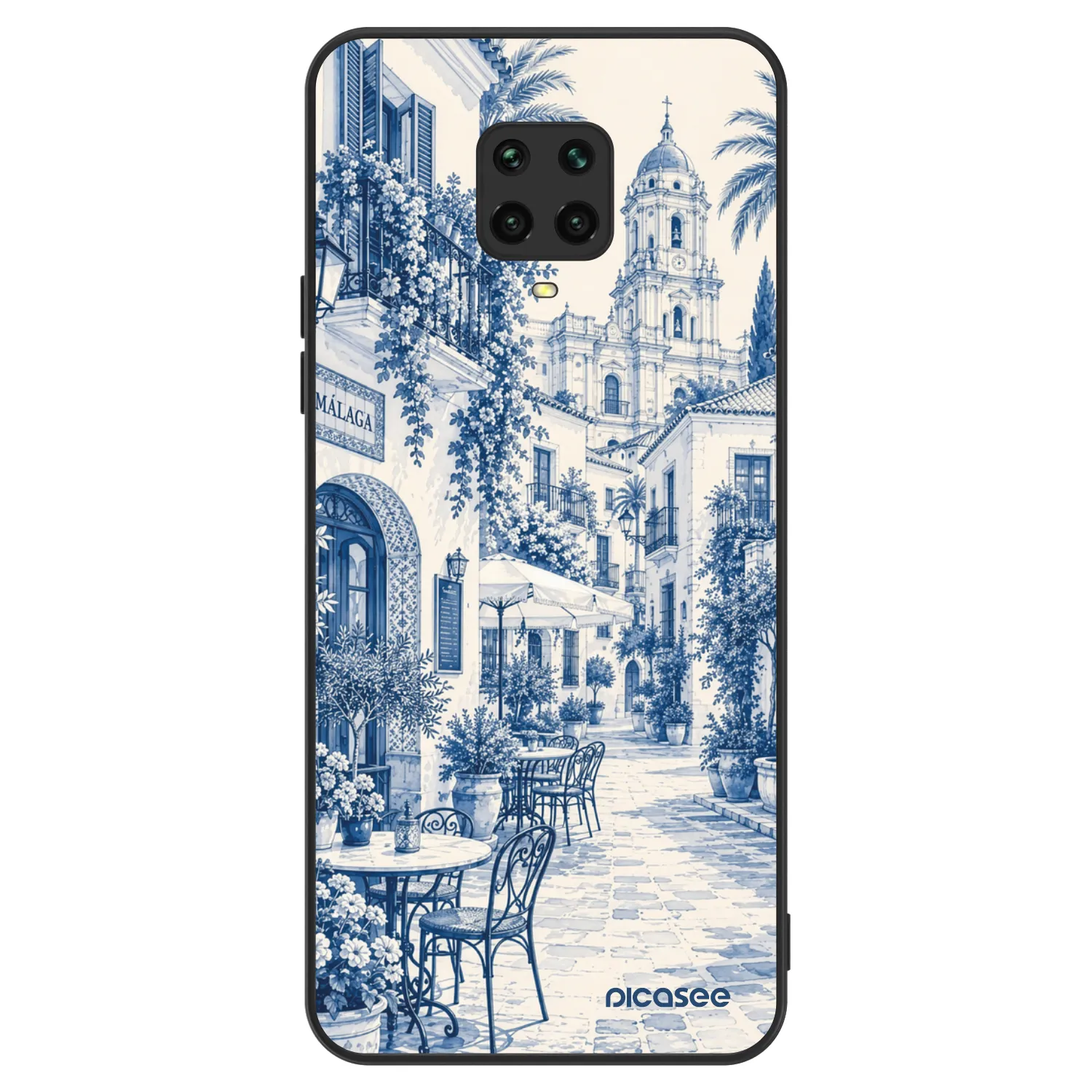 Picasee ULTIMATE CASE pentru Xiaomi Redmi Note 9S - Calle Azul