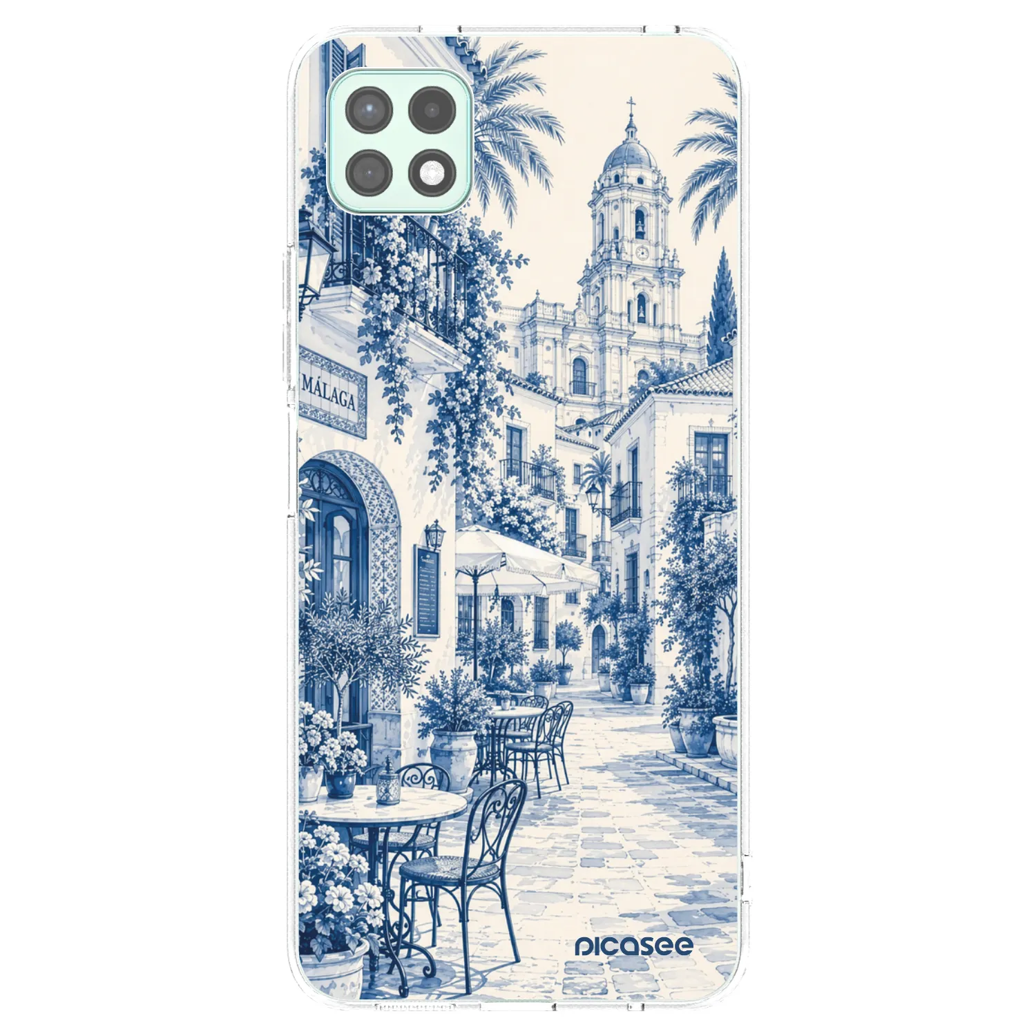 Picasee husă transparentă din silicon pentru Samsung Galaxy A22 A226B 5G - Calle Azul