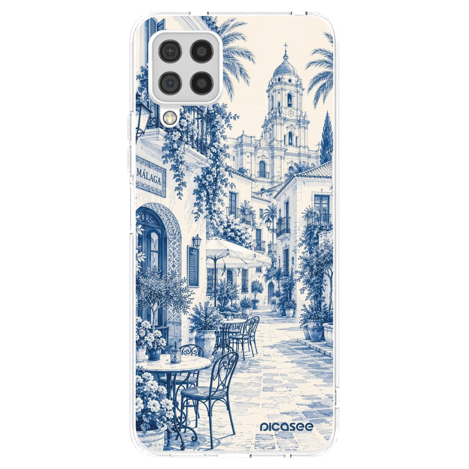 Picasee husă transparentă din silicon pentru Samsung Galaxy A22 A225F 4G - Calle Azul
