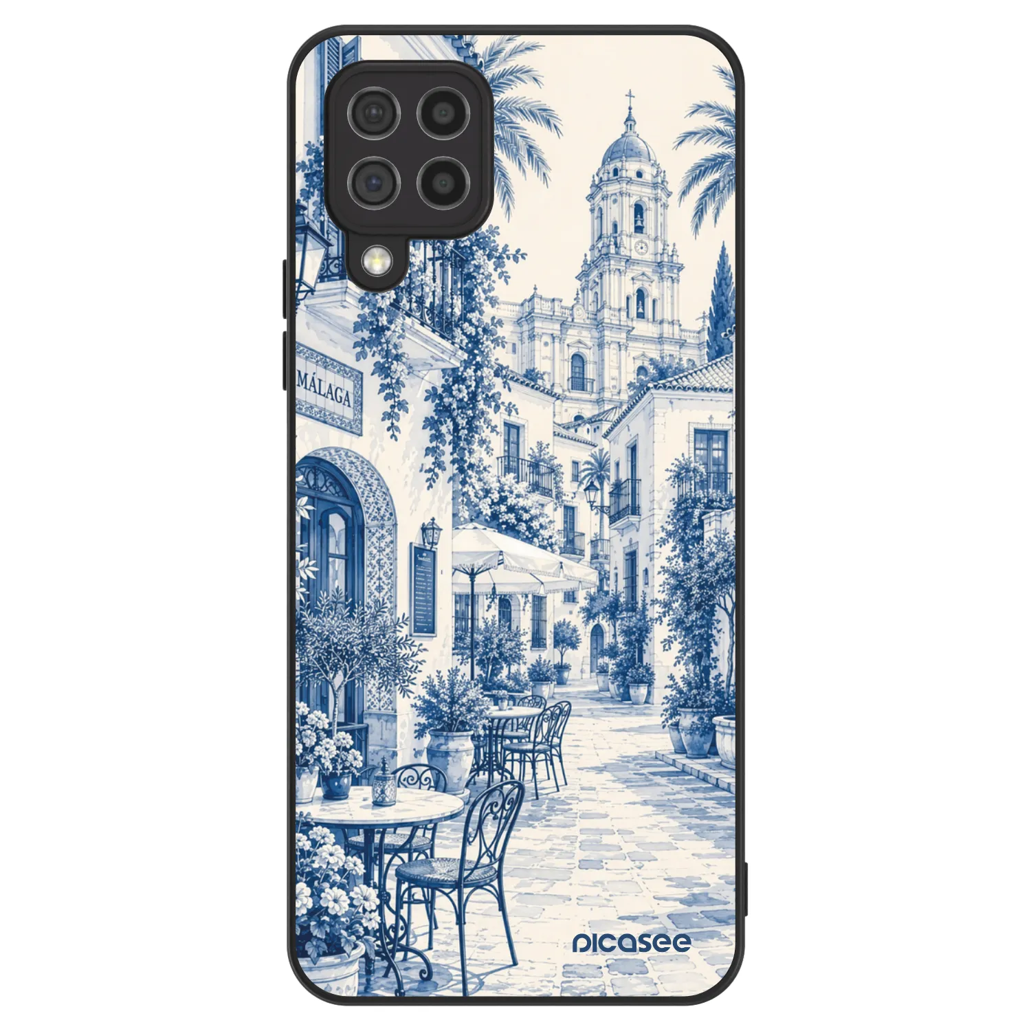 Picasee ULTIMATE CASE pentru Samsung Galaxy A22 A225F 4G - Calle Azul
