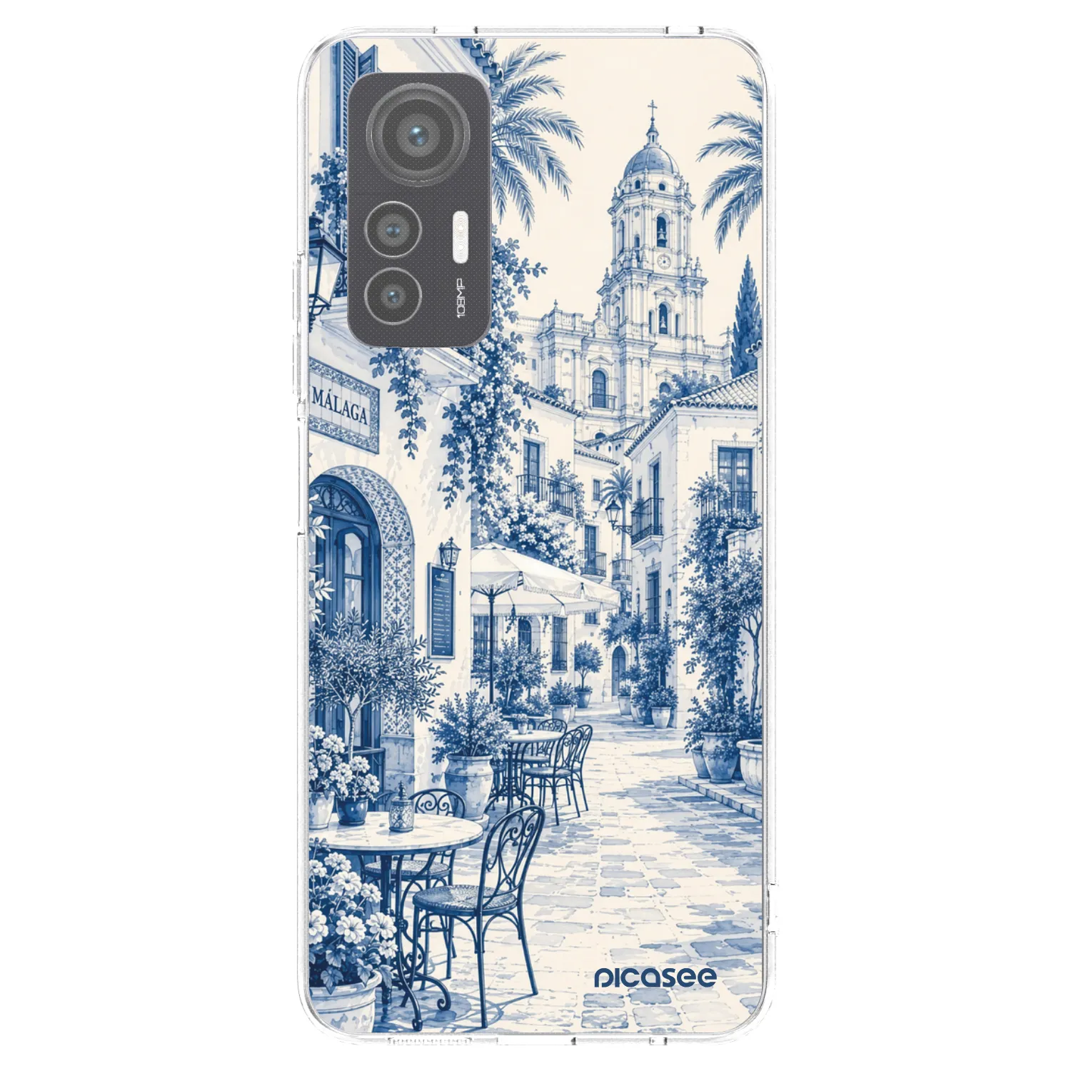 Picasee husă transparentă din silicon pentru Xiaomi 12 Lite - Calle Azul
