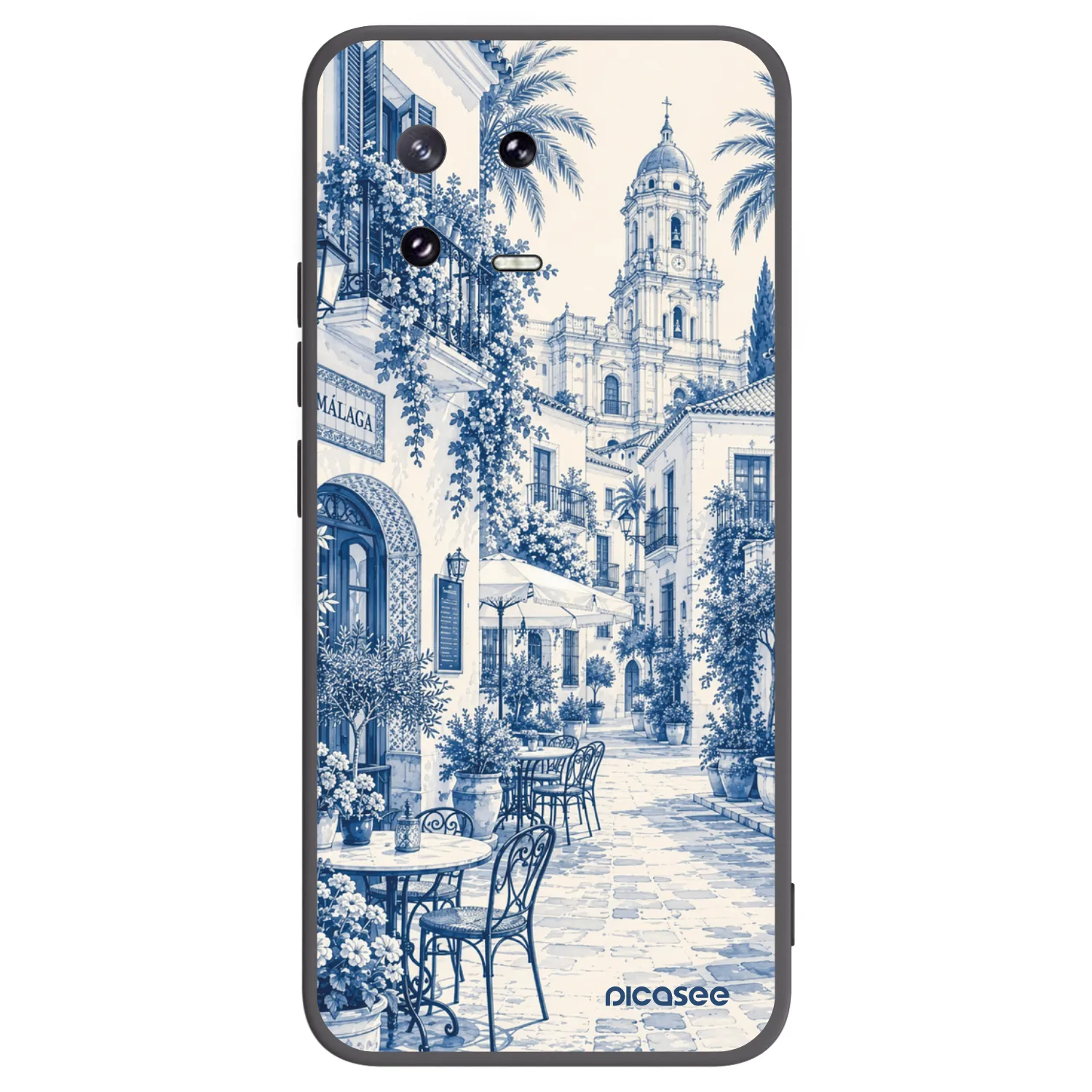 Picasee husă neagră din silicon pentru Xiaomi 13 Pro - Calle Azul