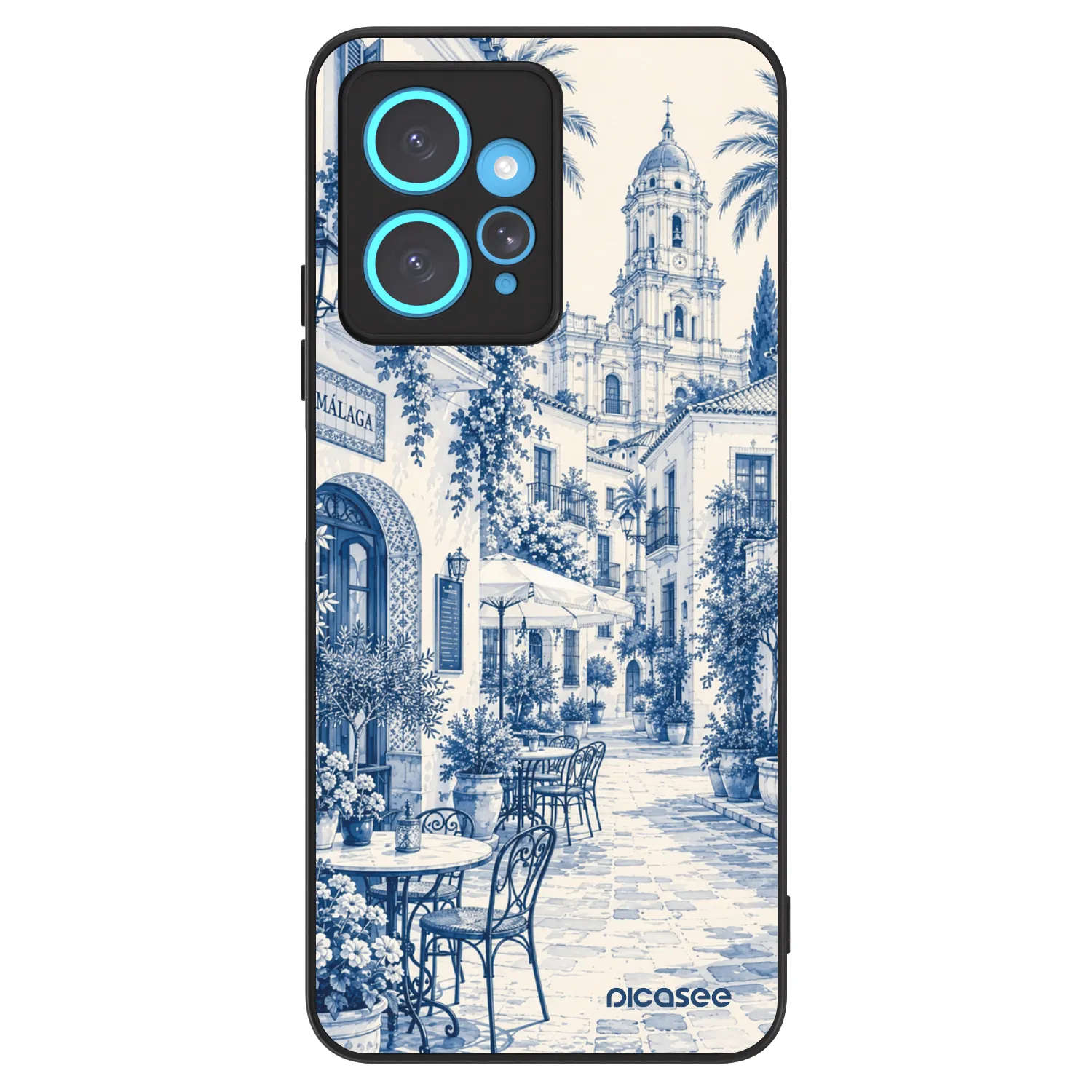 Picasee ULTIMATE CASE pentru Xiaomi Redmi Note 12 4G - Calle Azul