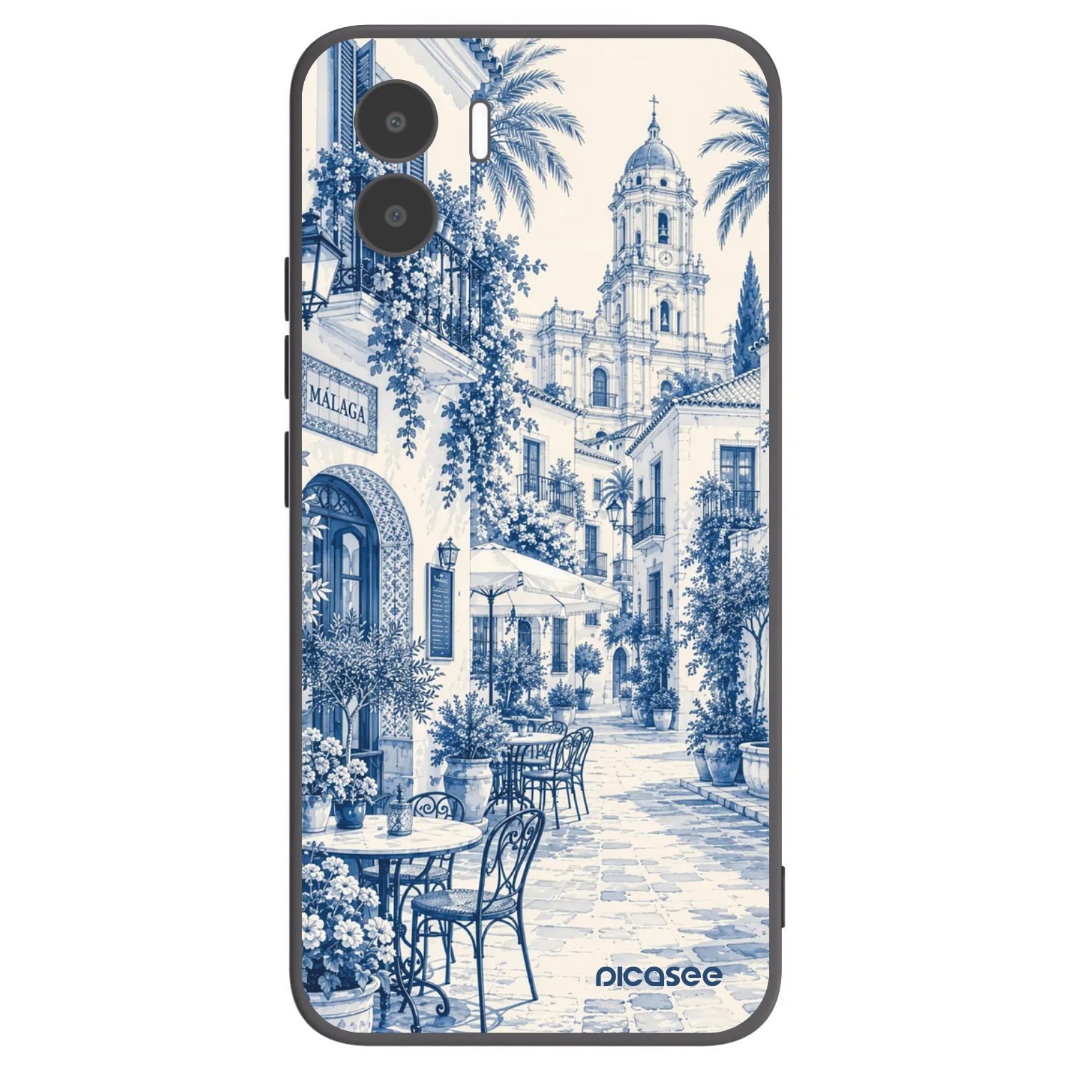 Picasee husă neagră din silicon pentru Xiaomi Redmi A2 - Calle Azul