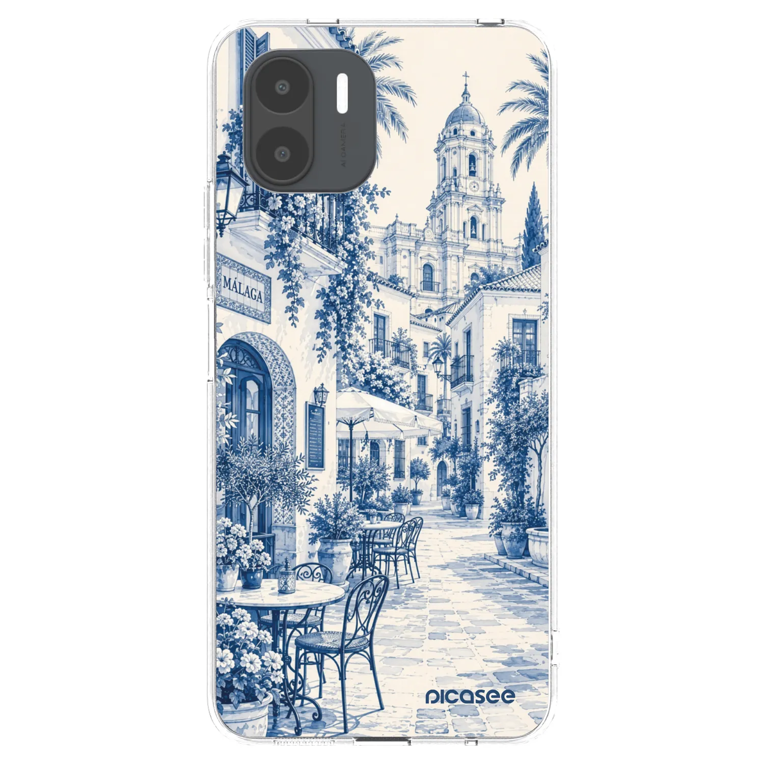 Picasee husă transparentă din silicon pentru Xiaomi Redmi A2 - Calle Azul