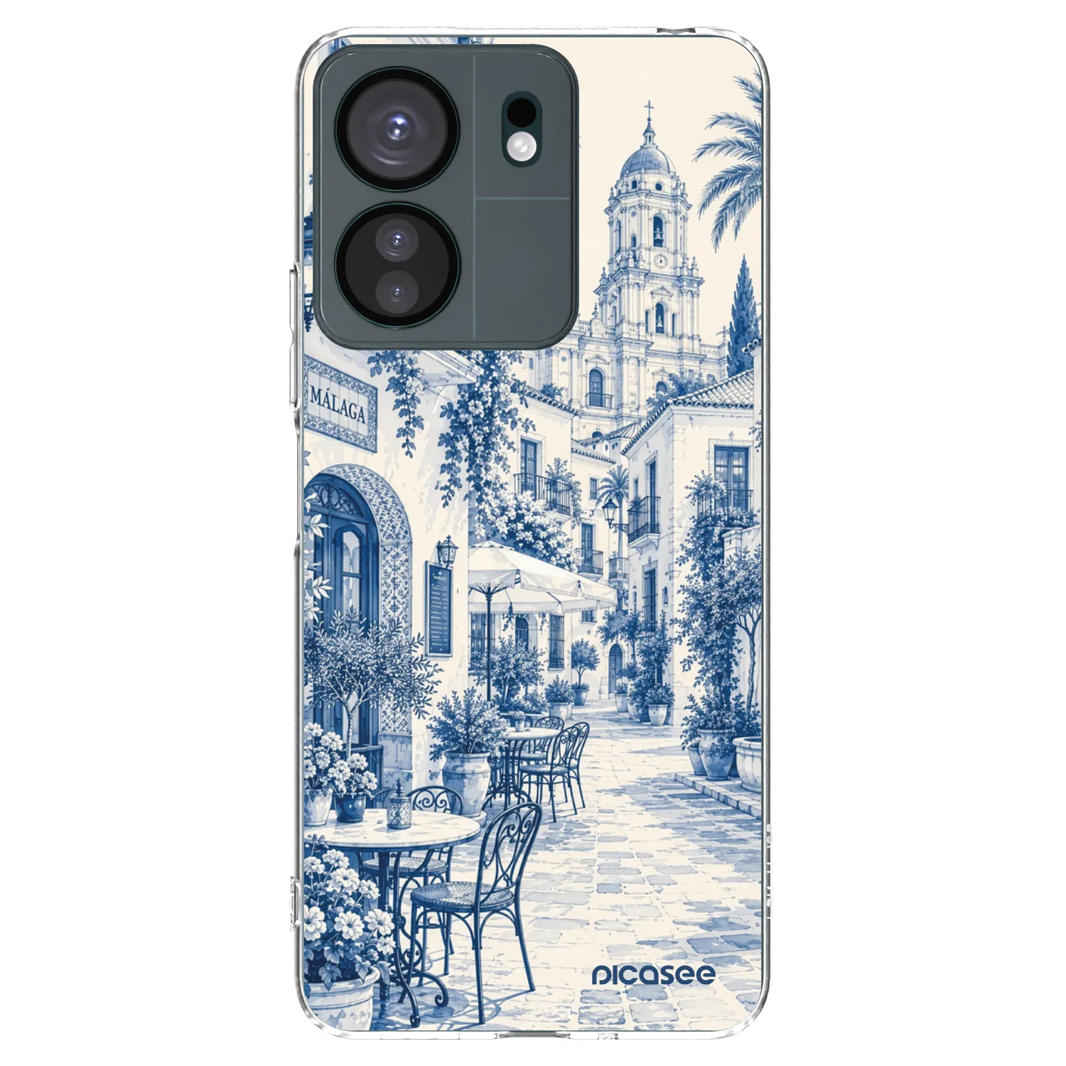 Picasee husă transparentă din silicon pentru Xiaomi Redmi 13C 4G - Calle Azul