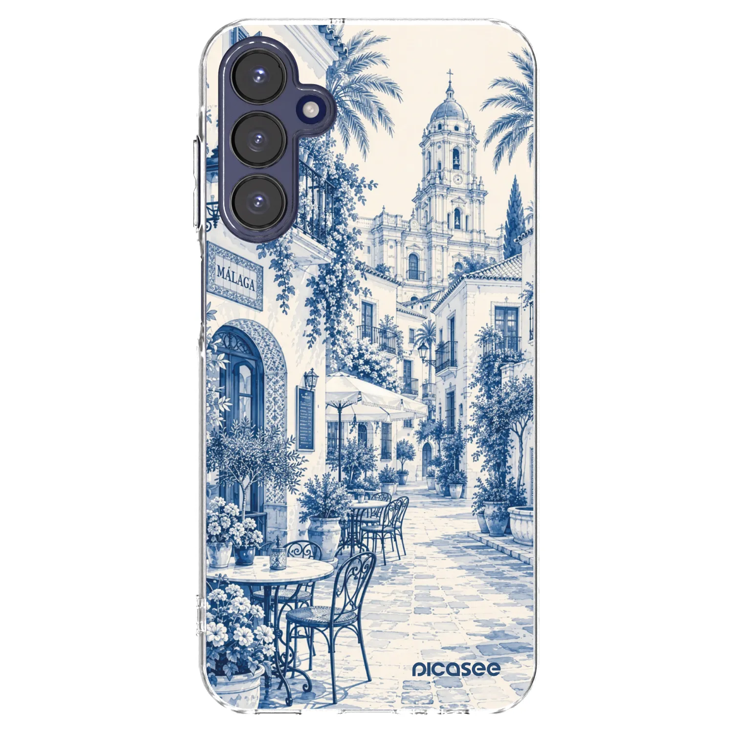 Picasee husă transparentă din silicon pentru Samsung Galaxy A15 A155F 4G - Calle Azul