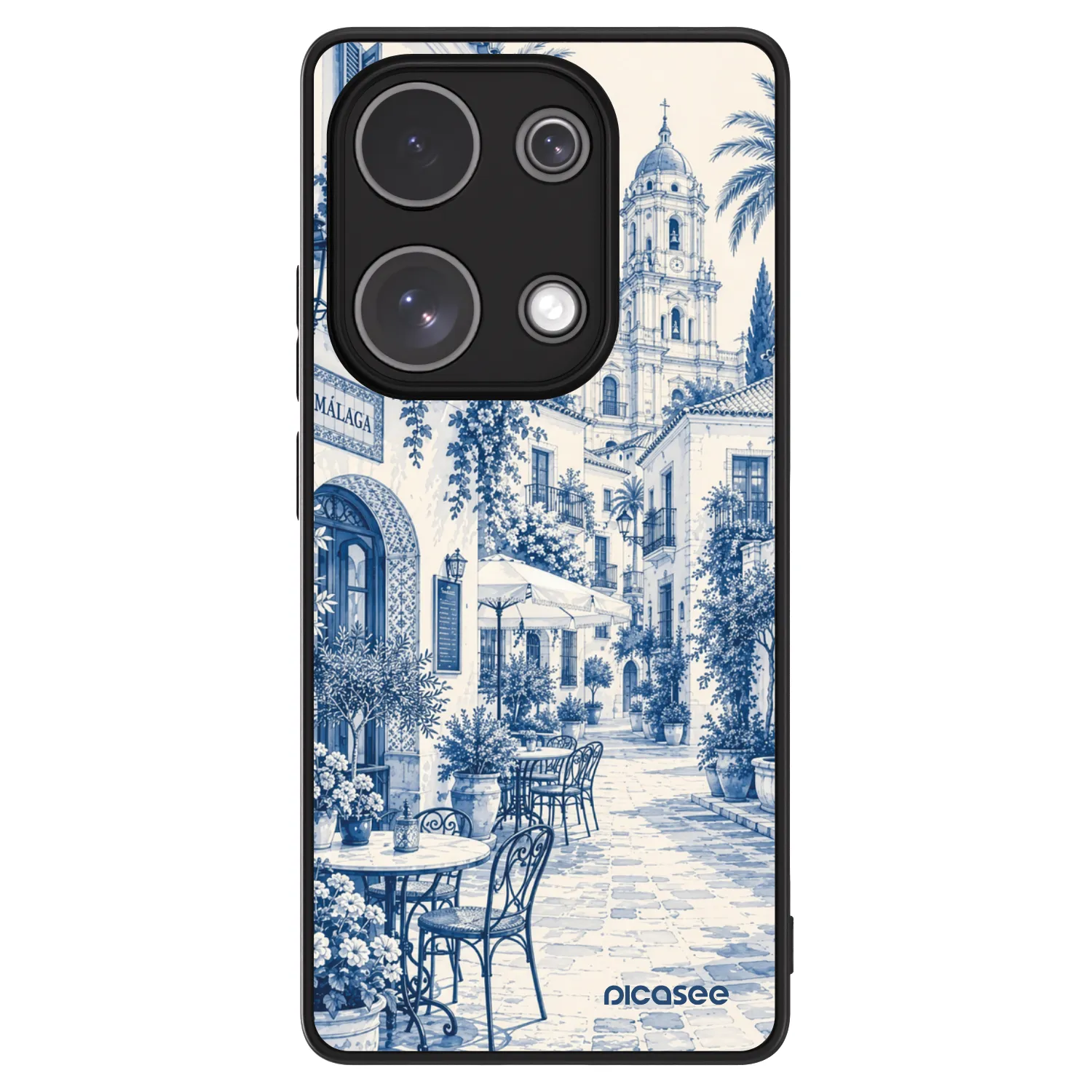 Picasee ULTIMATE CASE pentru Xiaomi Redmi Note 13 Pro 4G - Calle Azul
