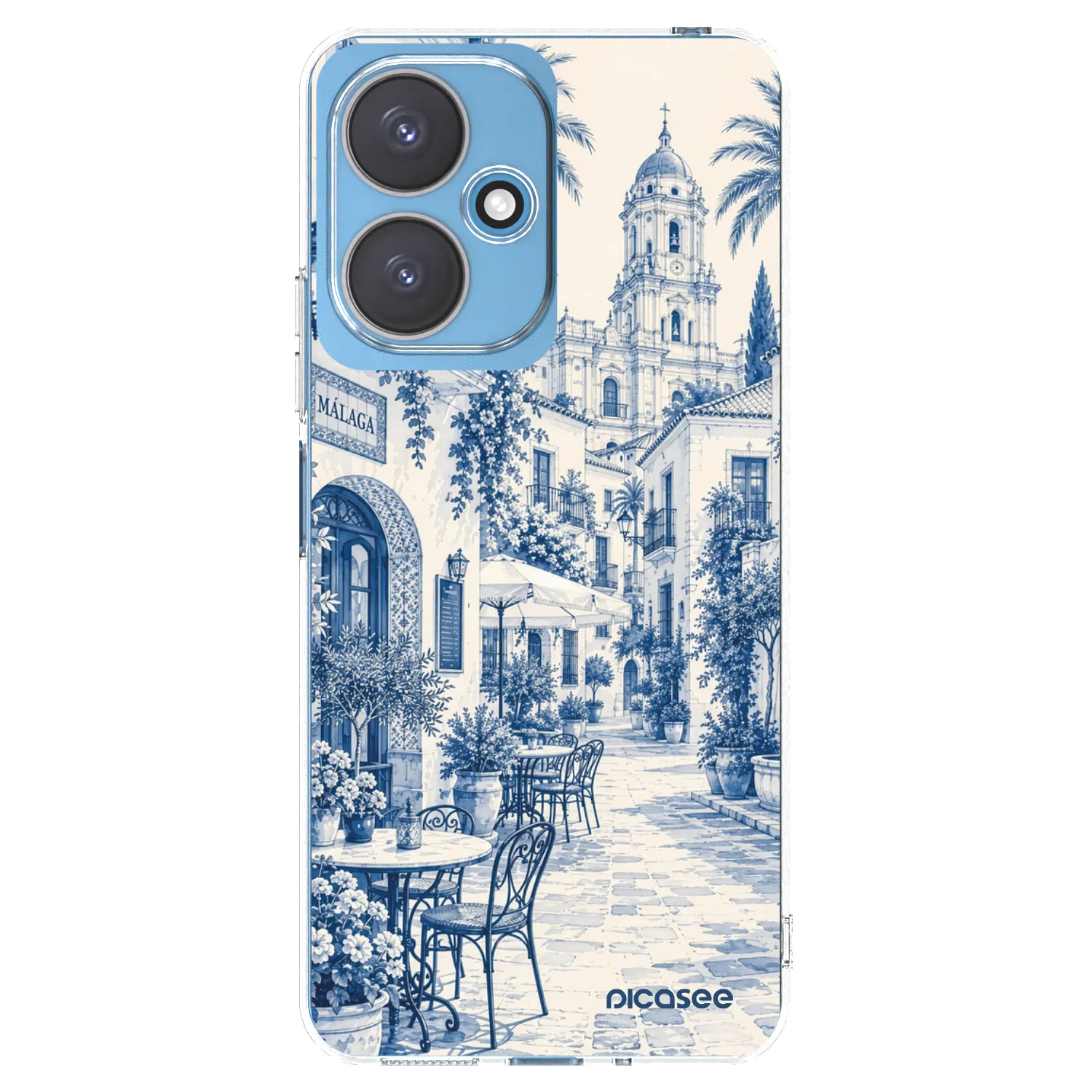 Picasee husă transparentă din silicon pentru Xiaomi Redmi 13C 5G - Calle Azul