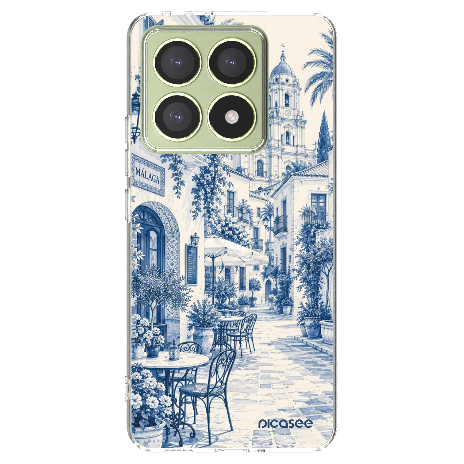 Picasee husă transparentă din silicon pentru Xiaomi 14T - Calle Azul
