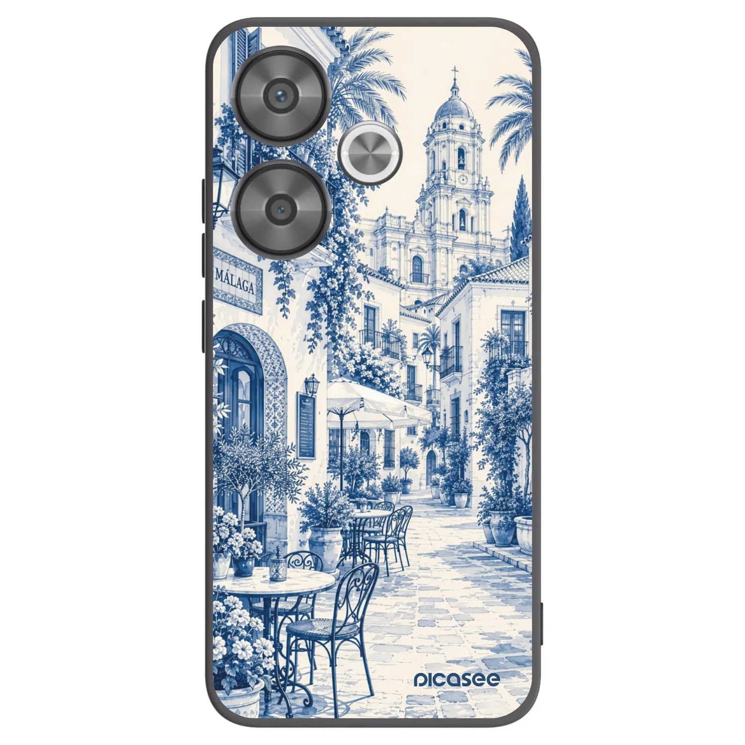 Picasee husă neagră din silicon pentru Xiaomi Poco F6 - Calle Azul