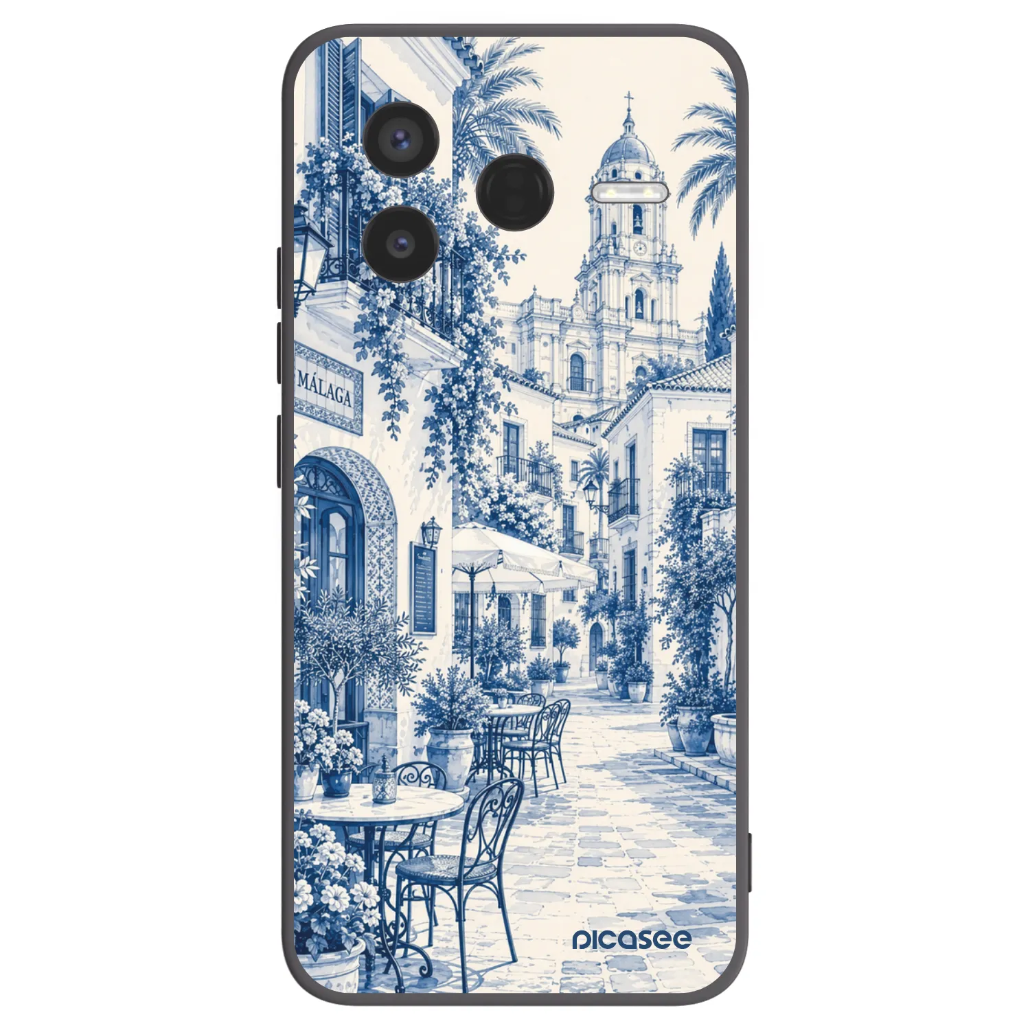 Picasee husă neagră din silicon pentru Xiaomi Poco F7 Pro 5G - Calle Azul
