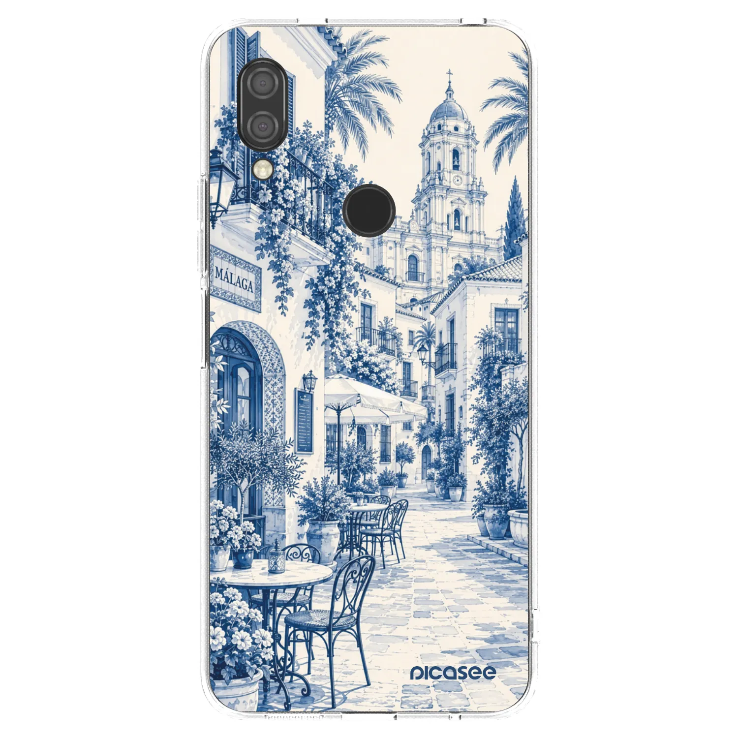 Picasee husă transparentă din silicon pentru Xiaomi Redmi 7 - Calle Azul