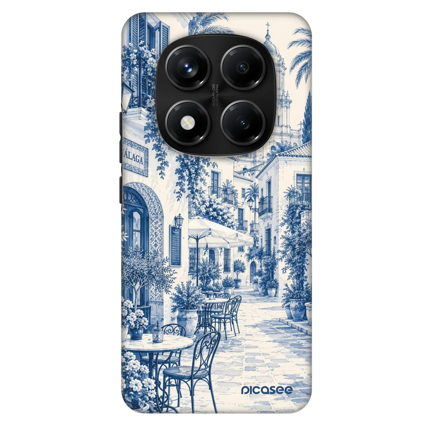 Picasee Fashion Case pentru Xiaomi Redmi Note 14 Pro+ 5G - Calle Azul