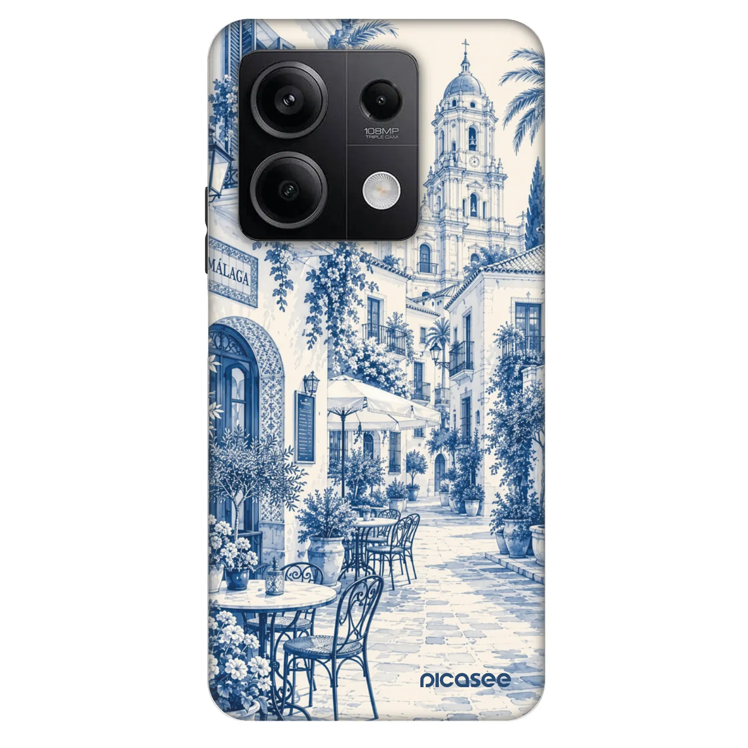 Picasee Fashion Case pentru Xiaomi Redmi Note 13 5G - Calle Azul
