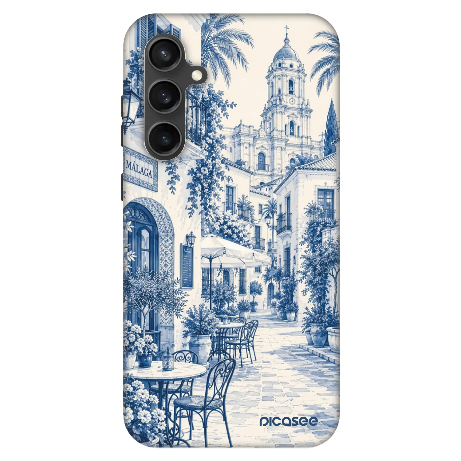 Picasee Fashion Case pentru Samsung Galaxy S23 FE S711B - Calle Azul