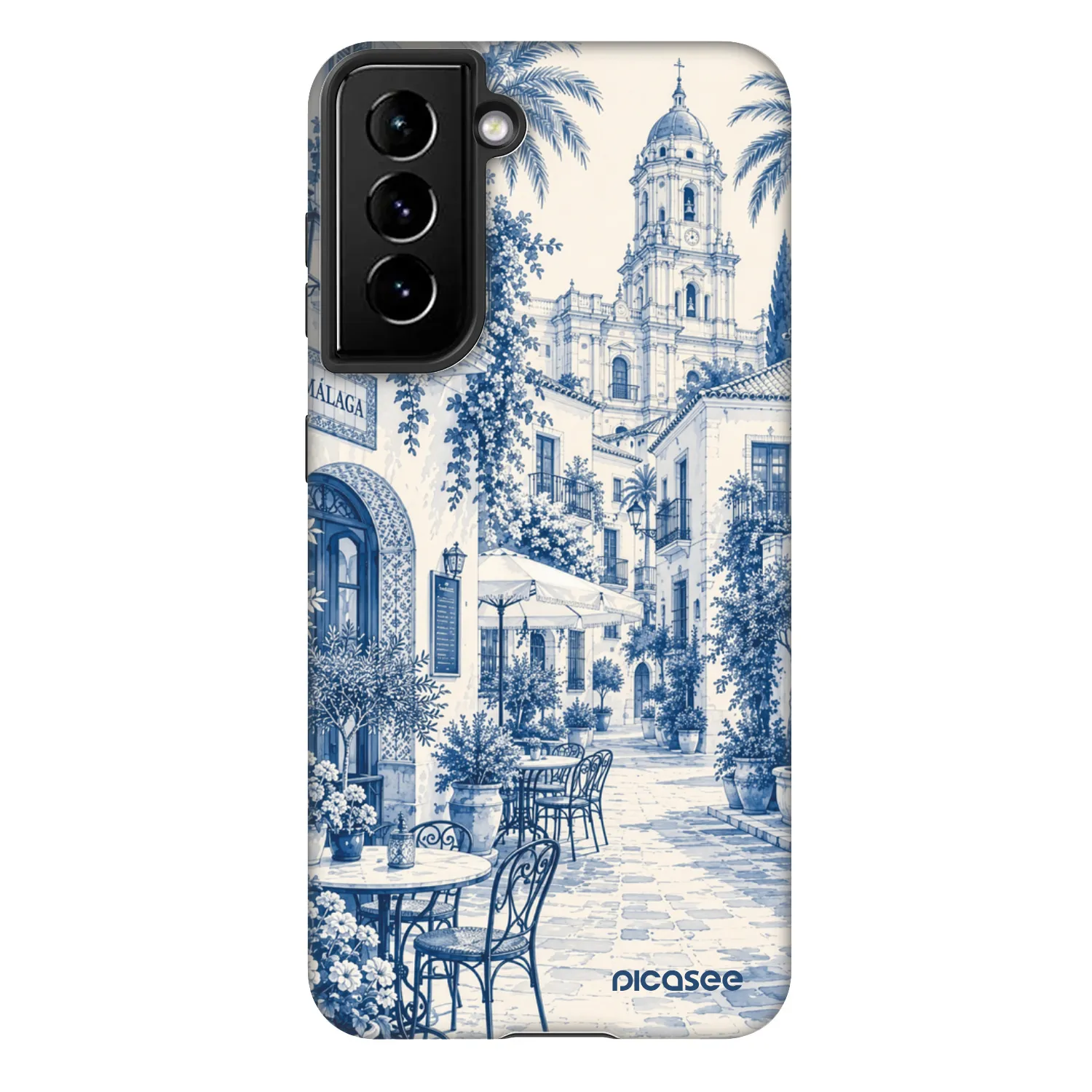 Picasee Fashion Case pentru Samsung Galaxy S22 5G - Calle Azul