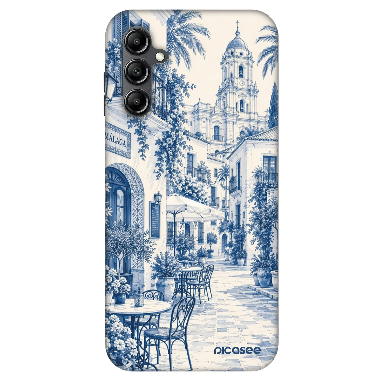 Picasee Fashion Case pentru Samsung Galaxy A16 5G - Calle Azul