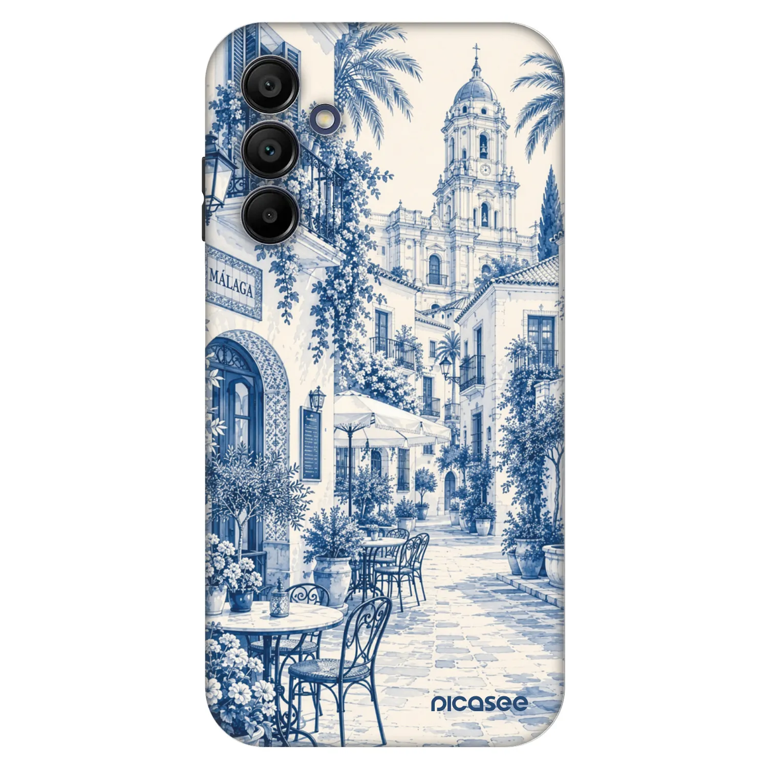 Picasee Fashion Case pentru Samsung Galaxy A15 A155F 4G - Calle Azul