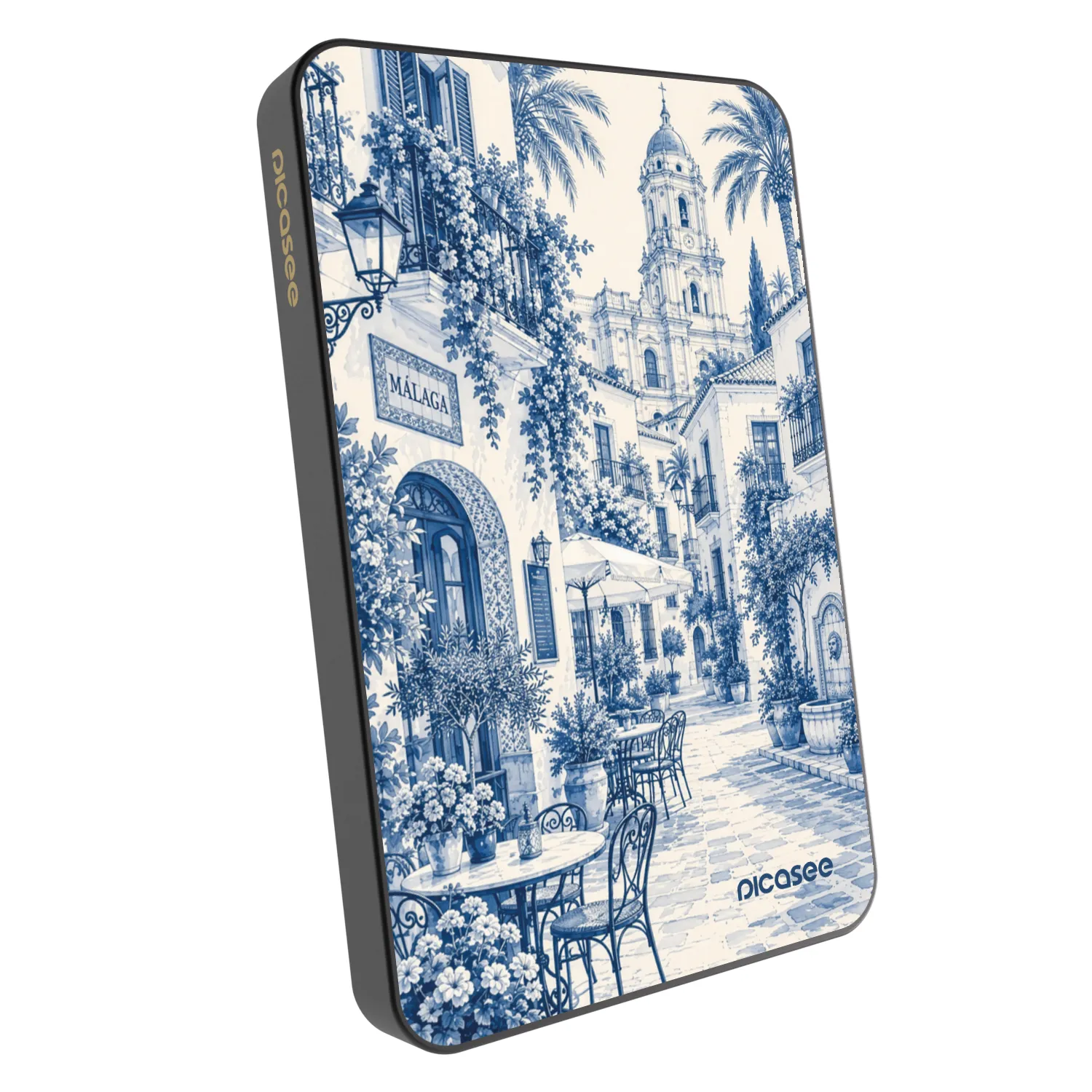 Picasee Powerbank cu MagSafe 5 000 mAh Gri - Calle Azul