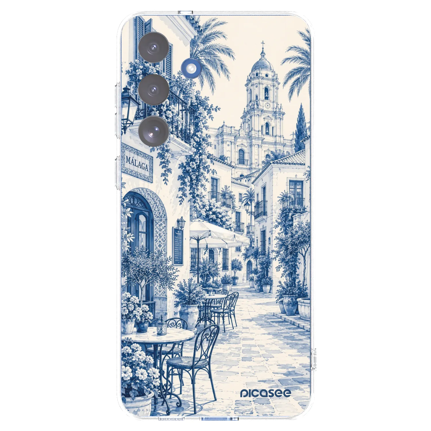 Picasee husă transparentă din silicon pentru Samsung Galaxy S25 FE 5G - Calle Azul