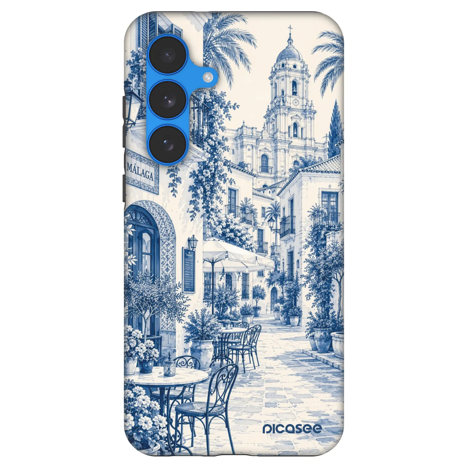 Picasee Fashion Case pentru Samsung Galaxy S25 FE 5G - Calle Azul