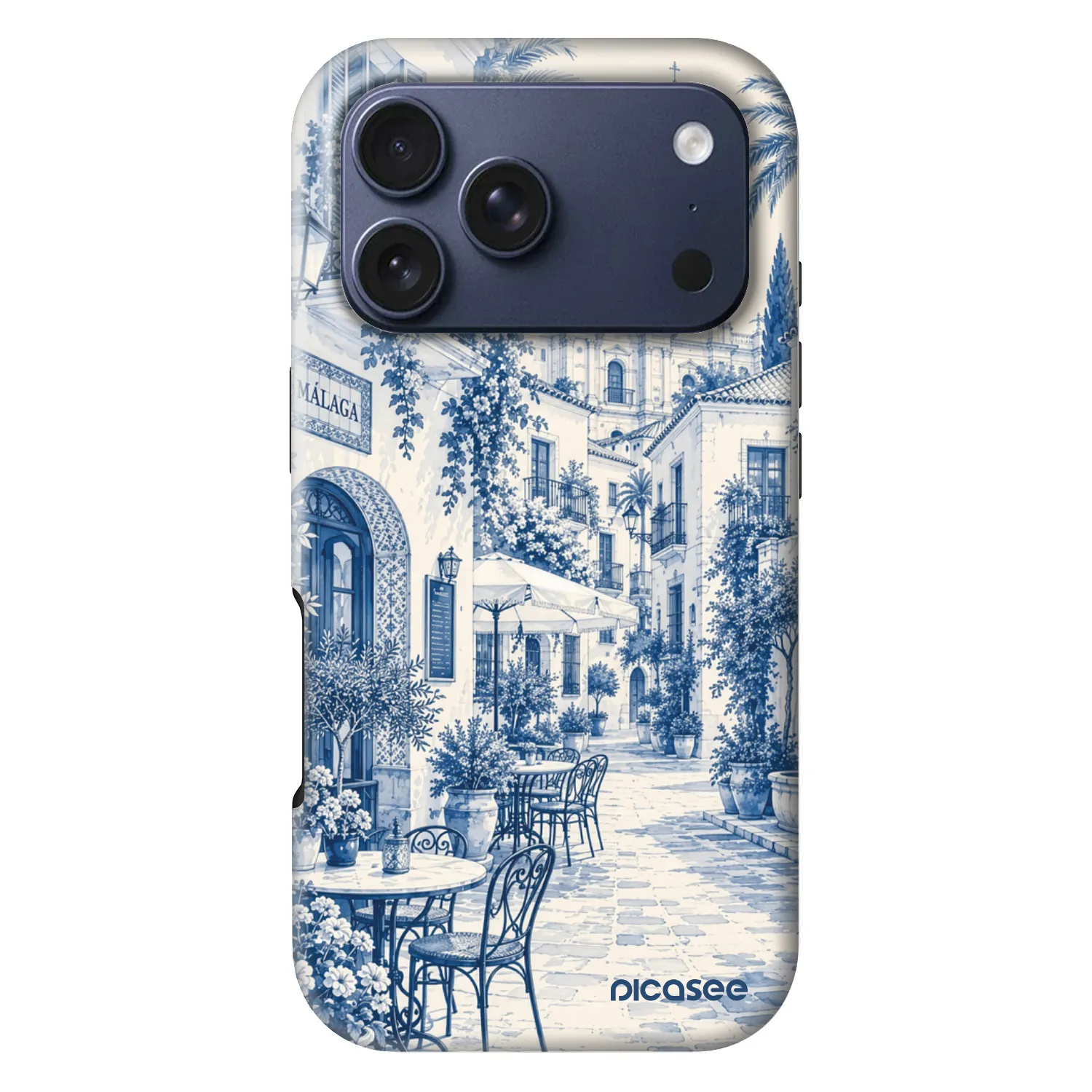 Picasee Fashion Case MagSafe pentru Apple iPhone 18 Pro - Calle Azul