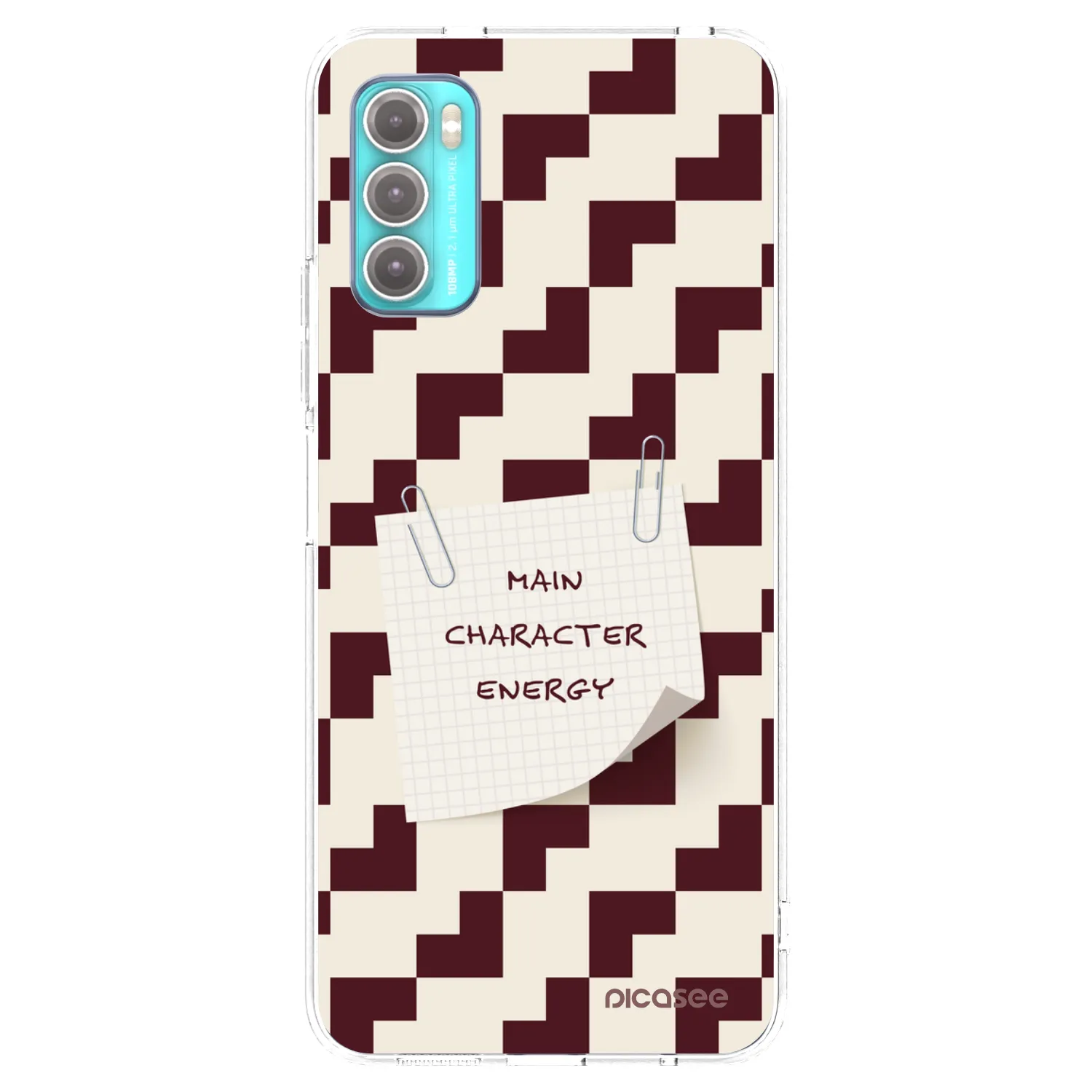 Picasee husă transparentă din silicon pentru Motorola Moto G60 - Lead Role