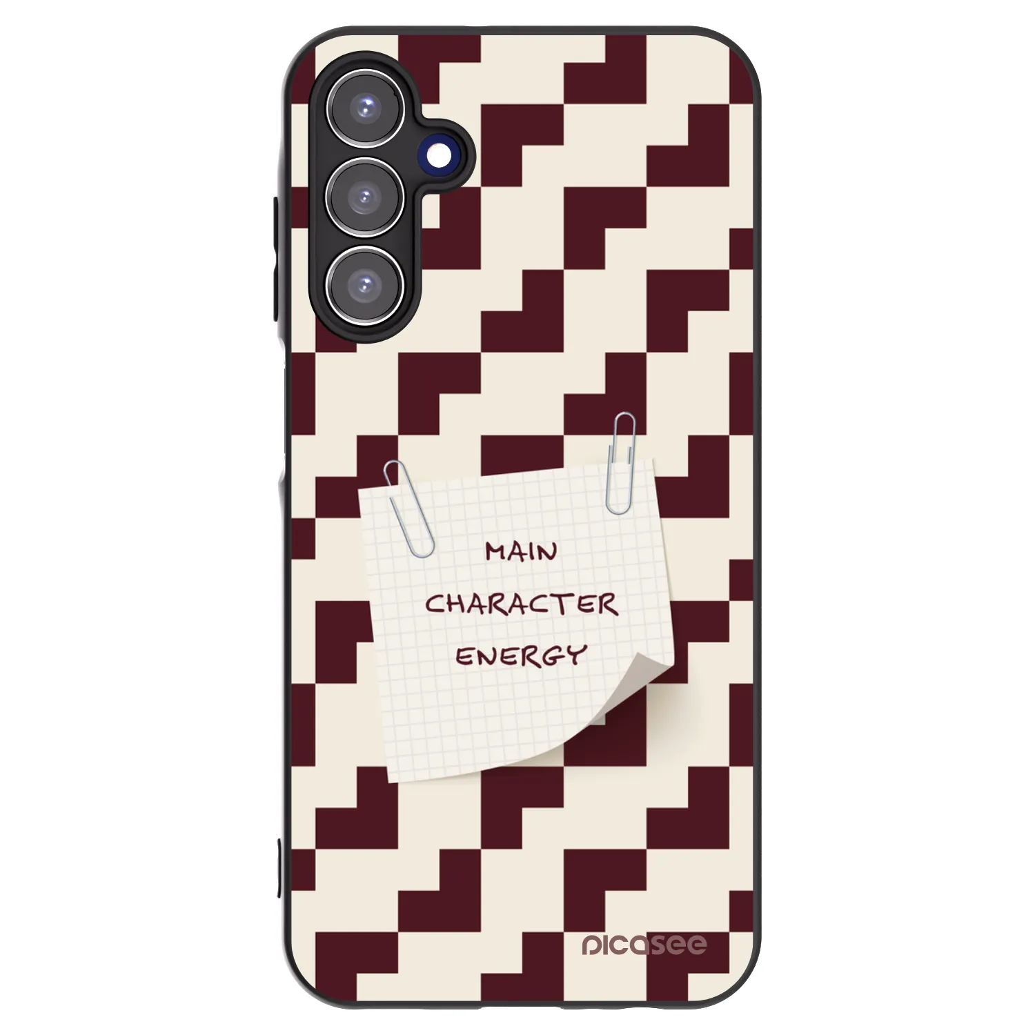 Picasee husă neagră din silicon pentru Samsung Galaxy A15 A155F 4G - Lead Role