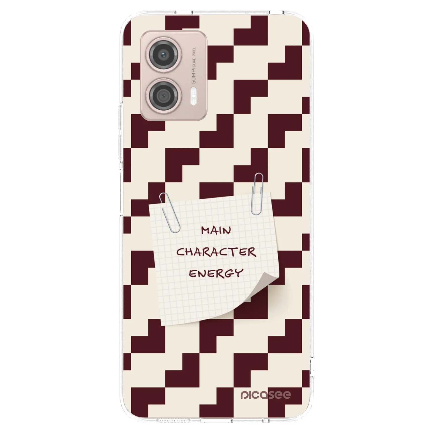 Picasee husă transparentă din silicon pentru Motorola Moto G53 5G - Lead Role