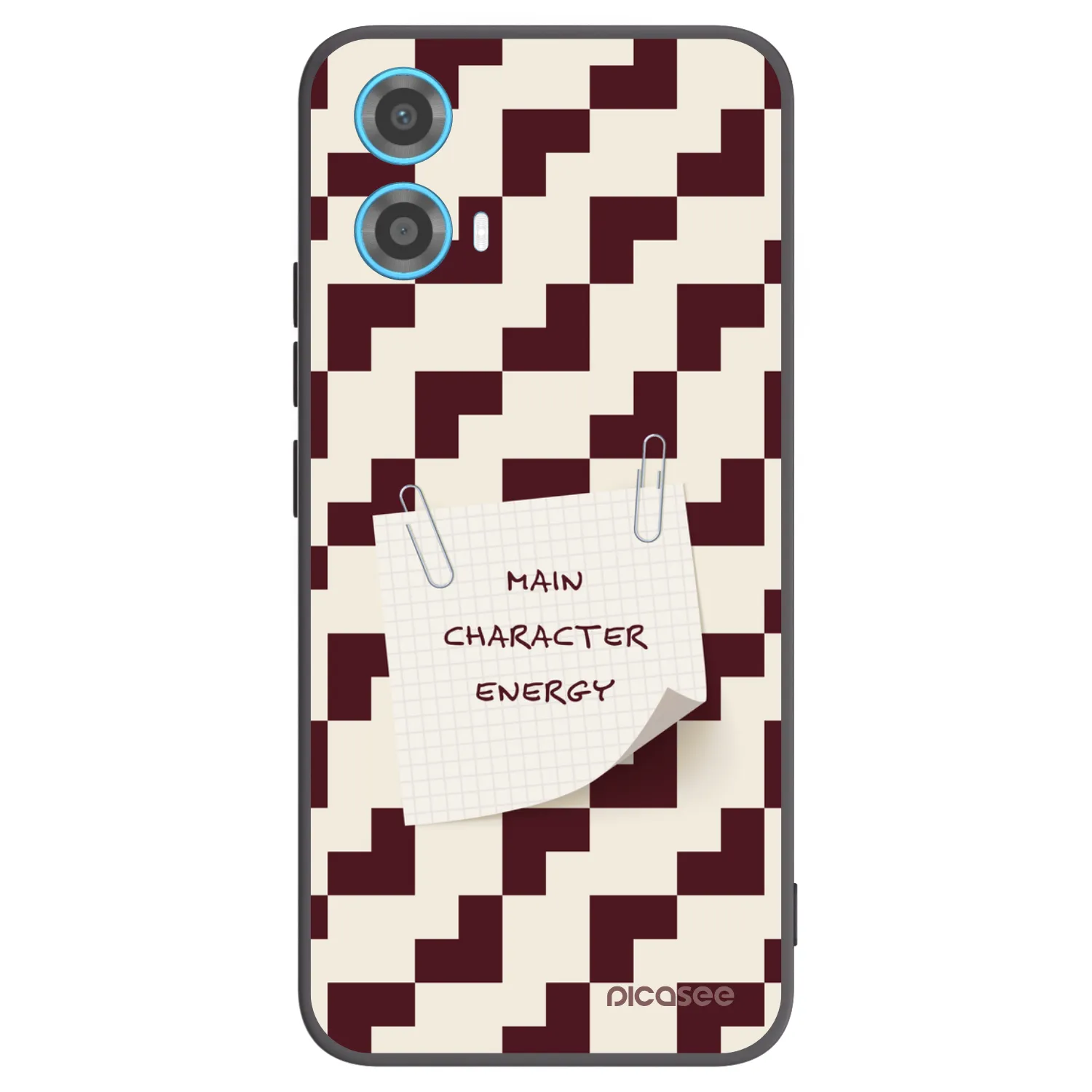 Picasee husă neagră din silicon pentru Motorola Moto G34 5G - Lead Role
