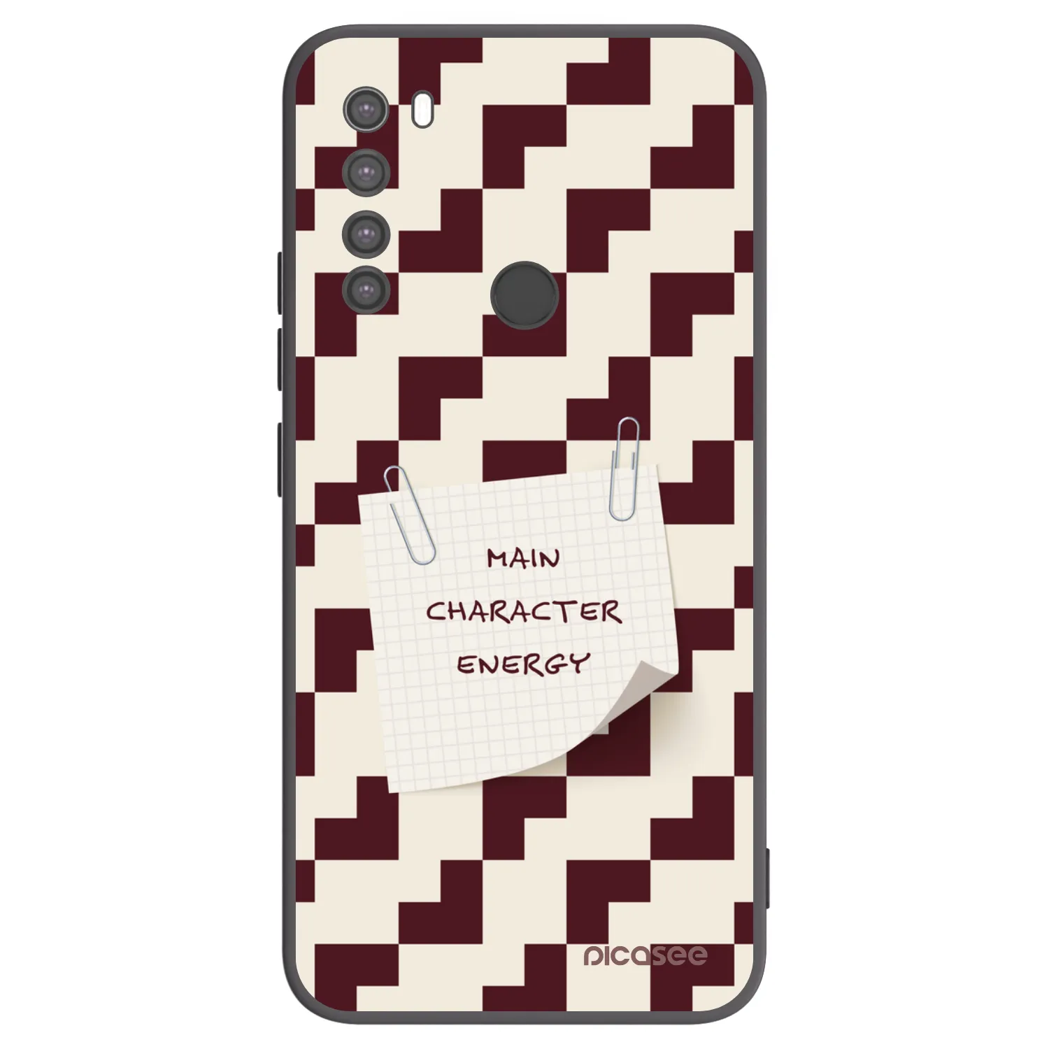 Picasee husă neagră din silicon pentru Xiaomi Redmi Note 8 - Lead Role
