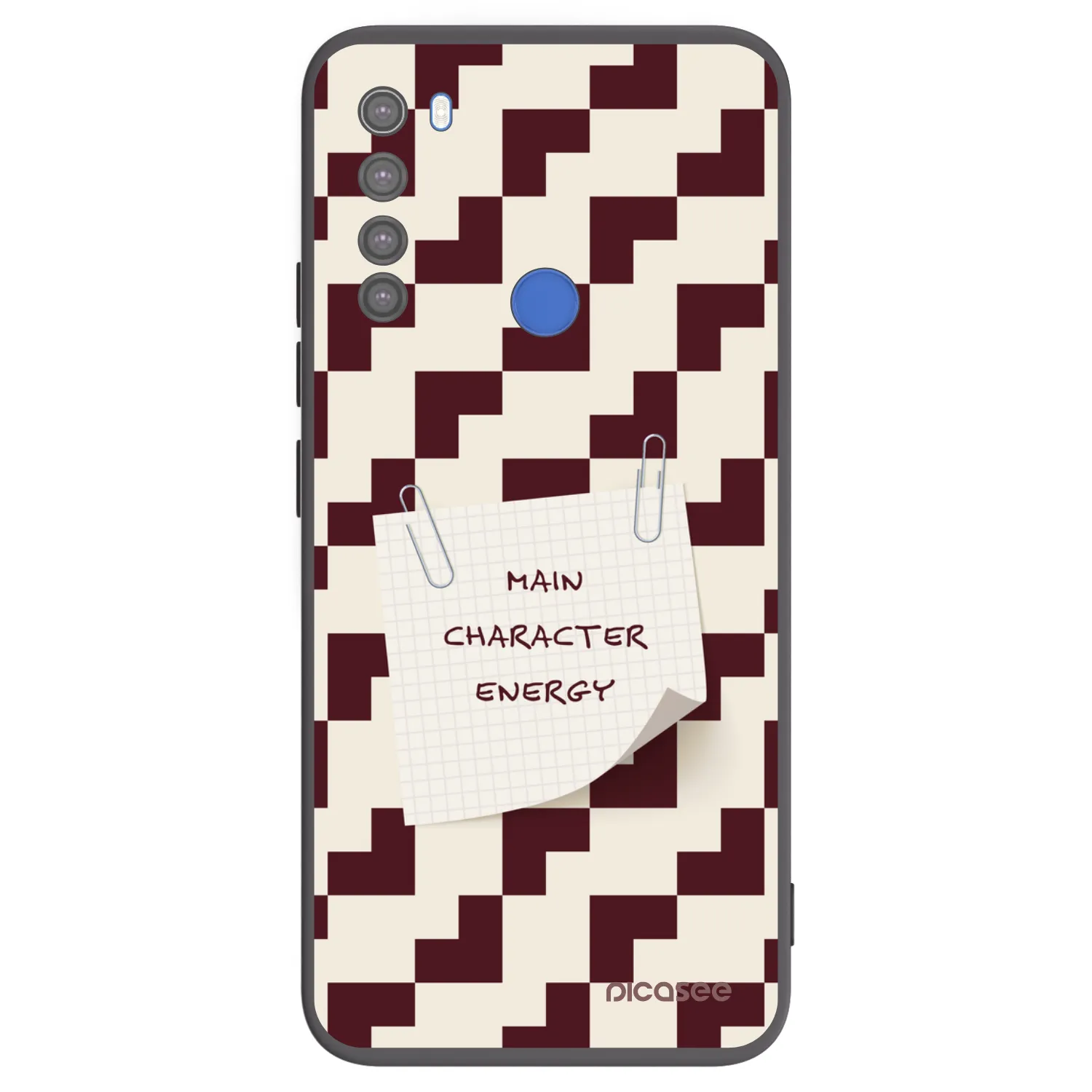 Picasee husă neagră din silicon pentru Xiaomi Redmi Note 8T - Lead Role