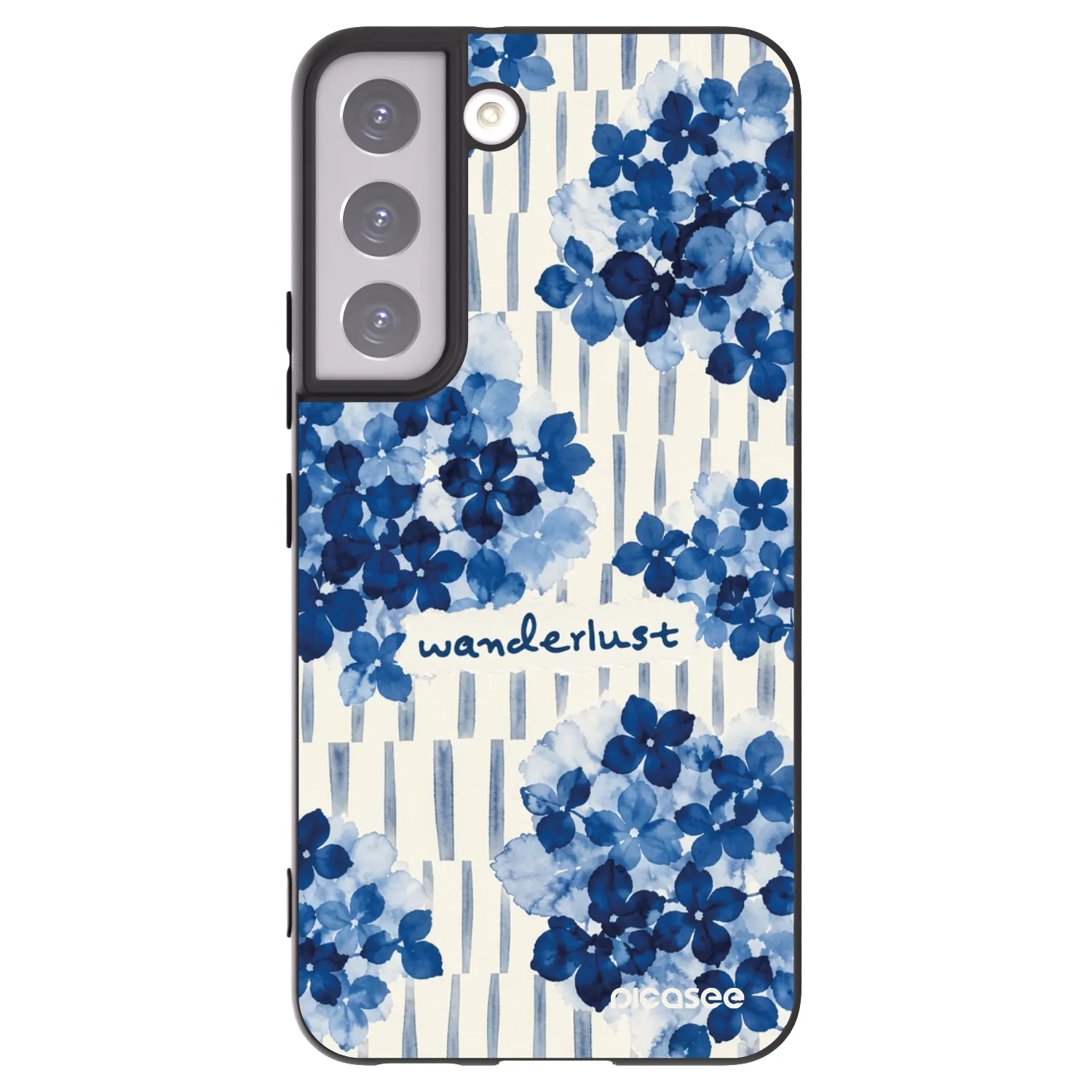 Picasee husă neagră din silicon pentru Samsung Galaxy S22 5G - Azorea