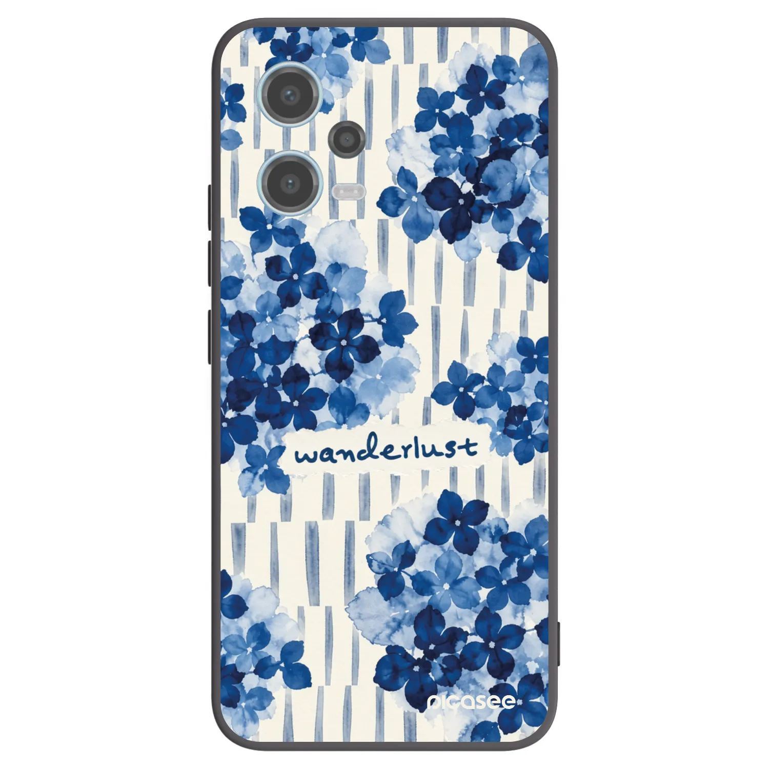 Picasee husă neagră din silicon pentru Xiaomi Redmi Note 12 5G - Azorea