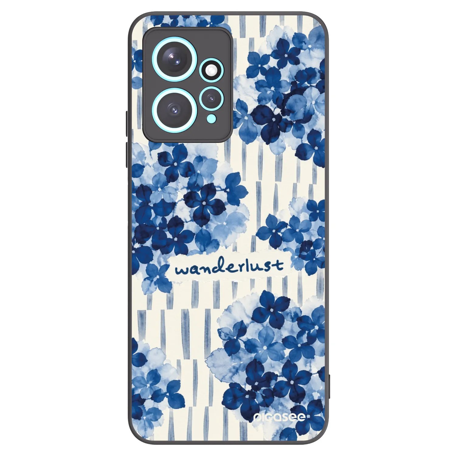 Picasee husă neagră din silicon pentru Xiaomi Redmi Note 12 4G - Azorea