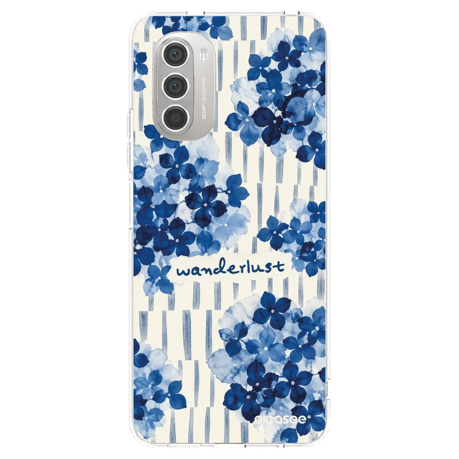 Picasee husă transparentă din silicon pentru Motorola Moto G51 - Azorea