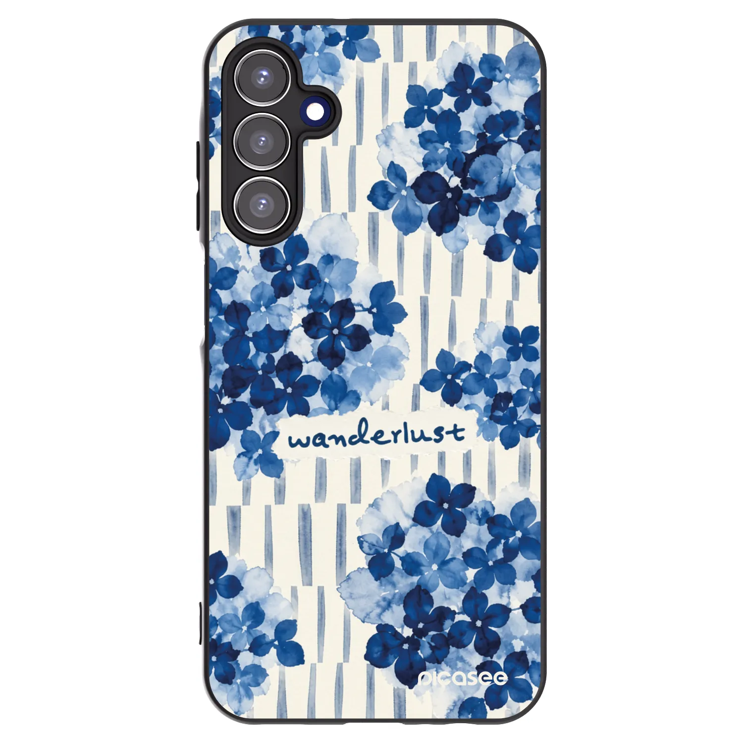 Picasee husă neagră din silicon pentru Samsung Galaxy A15 A155F 4G - Azorea