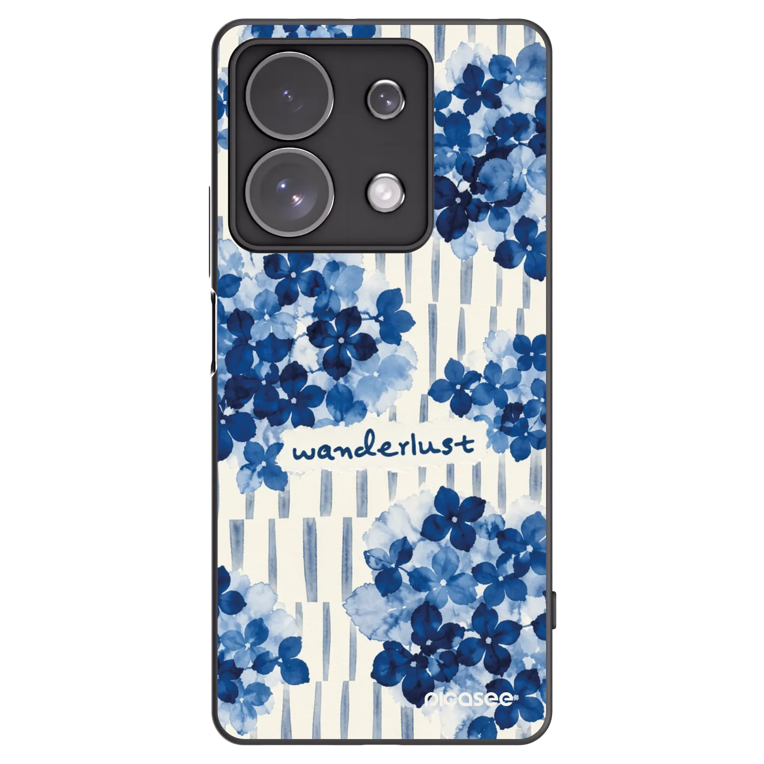 Picasee husă neagră din silicon pentru Xiaomi Redmi Note 13 Pro 4G - Azorea