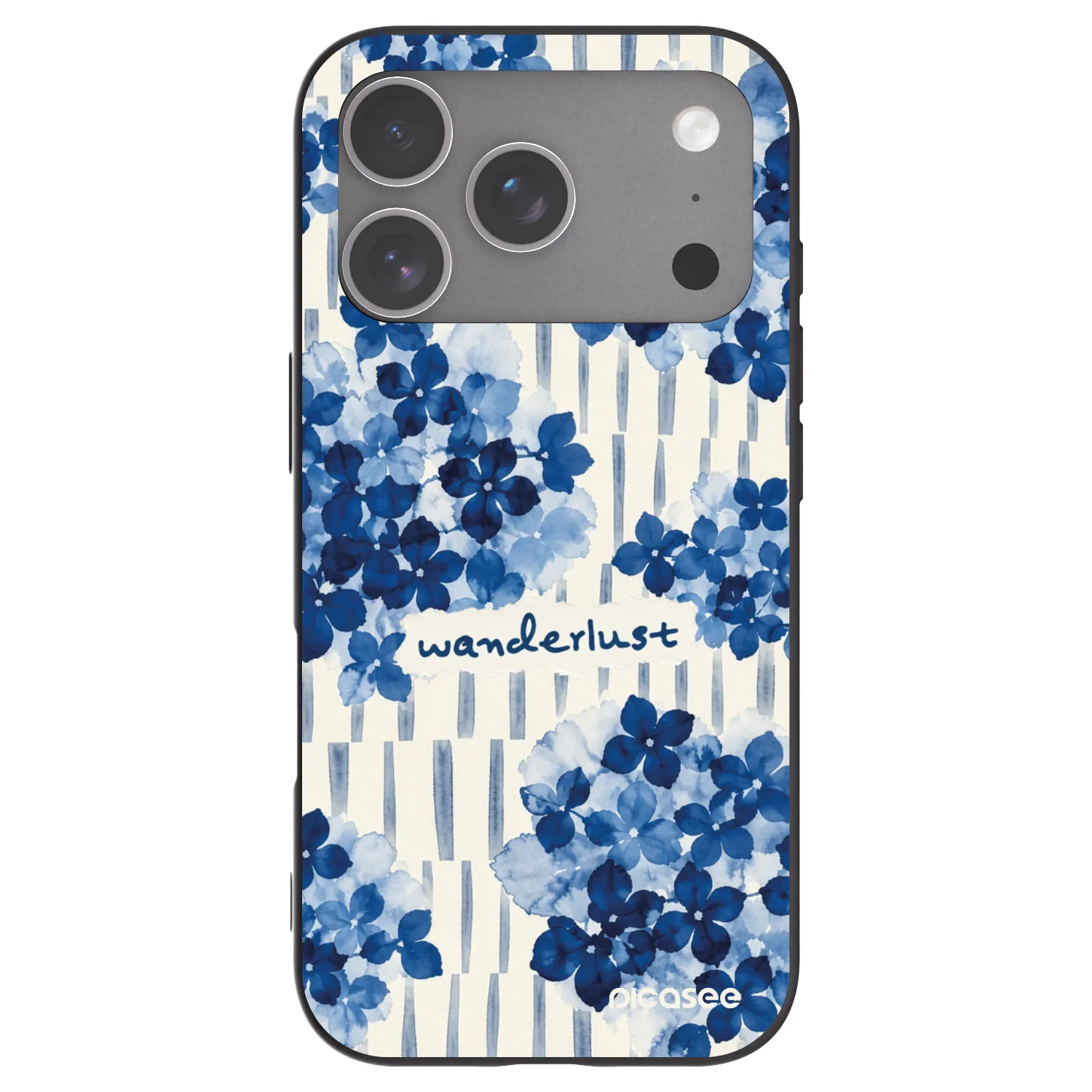 Picasee husă neagră din silicon pentru Apple iPhone 18 Pro - Azorea