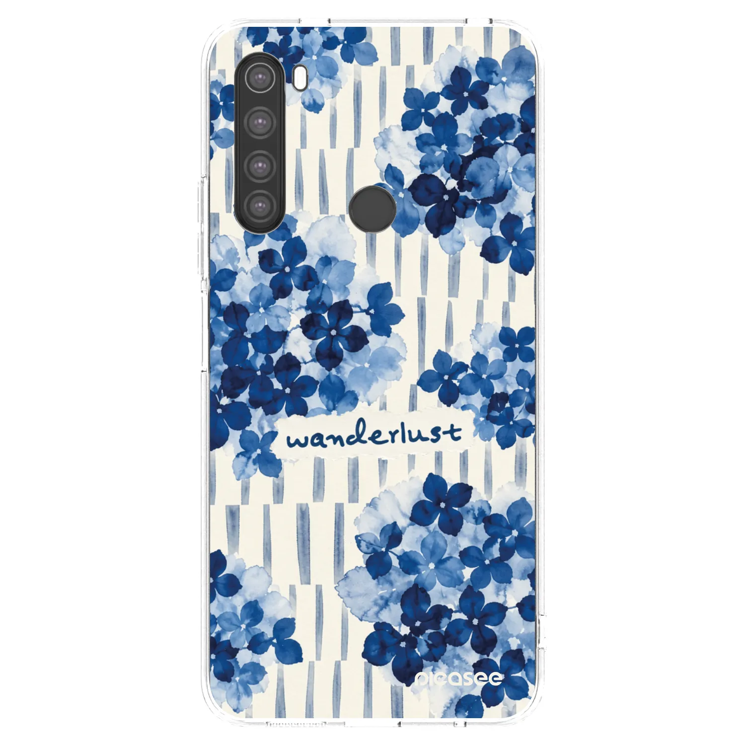 Picasee husă transparentă din silicon pentru Xiaomi Redmi Note 8 - Azorea